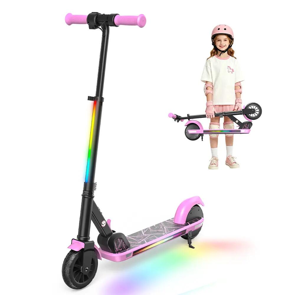 iScooter K4 trotinete elétrica infantil 16 km/h, luzes LED e 3 modos 2/12