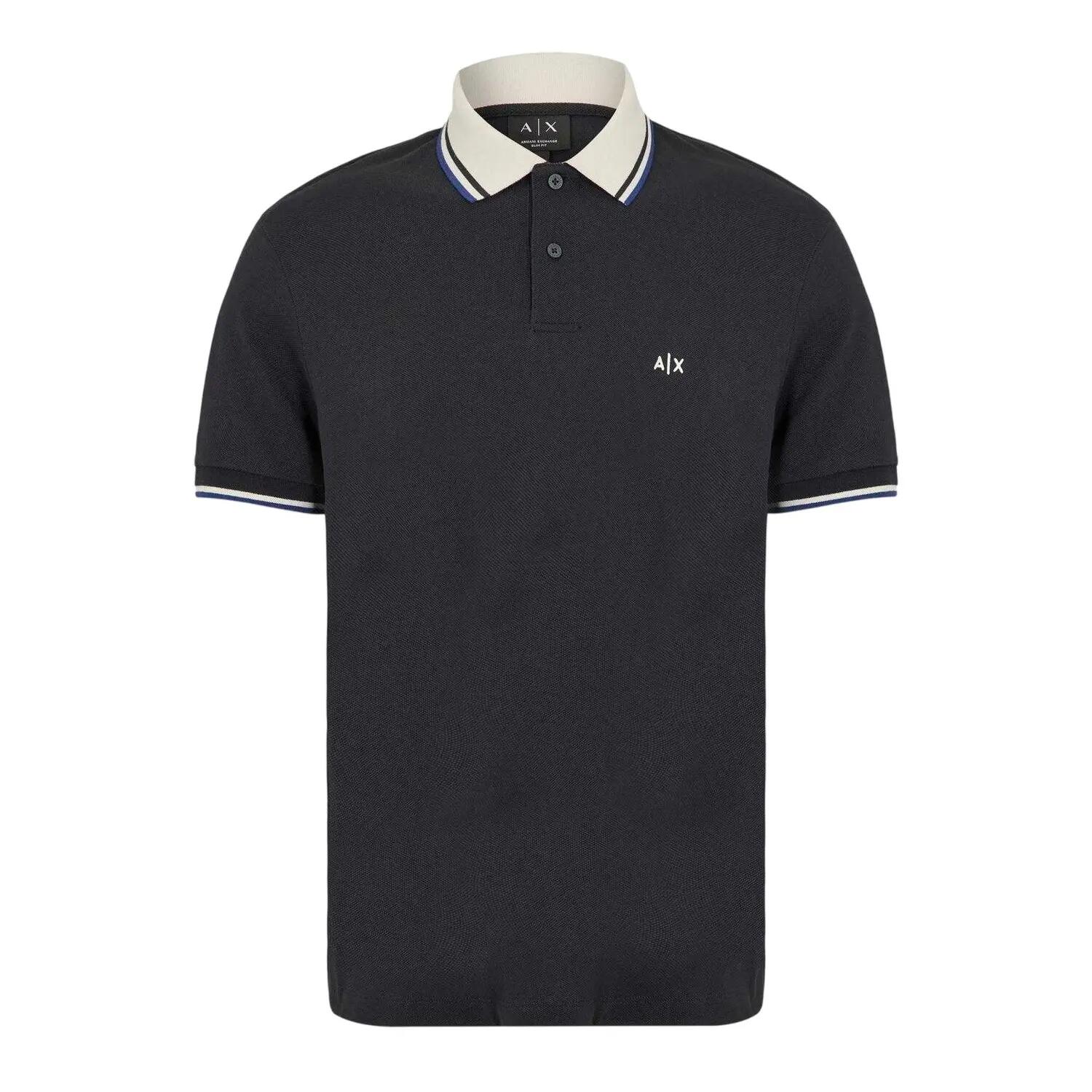 Armani Exchange Mens Short-Sleeved Polo Shirt