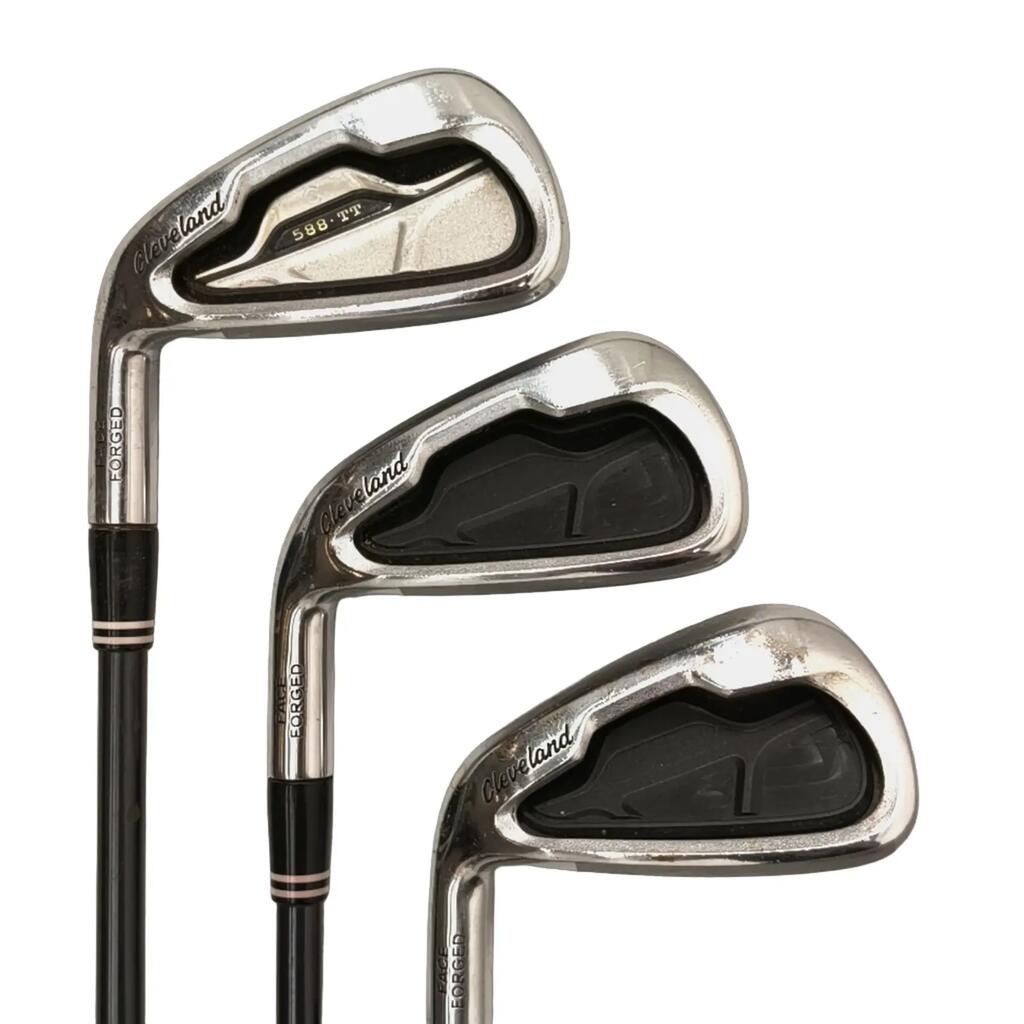 Left Cleveland 588 TT Iron Set / 6-PW / Flex Ladies / Graphite