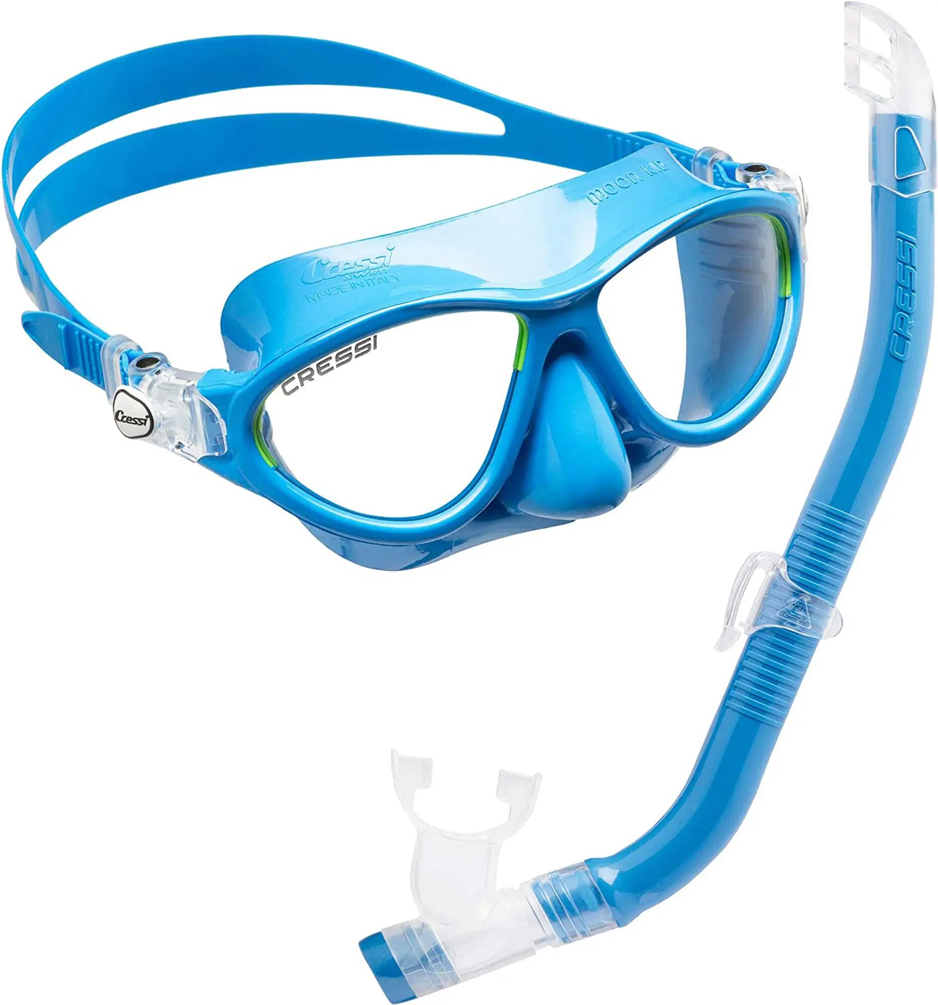 Cressi Moon + Top Colorama – zestaw maska i fajka do snorkelingu dla dzieci 2/2