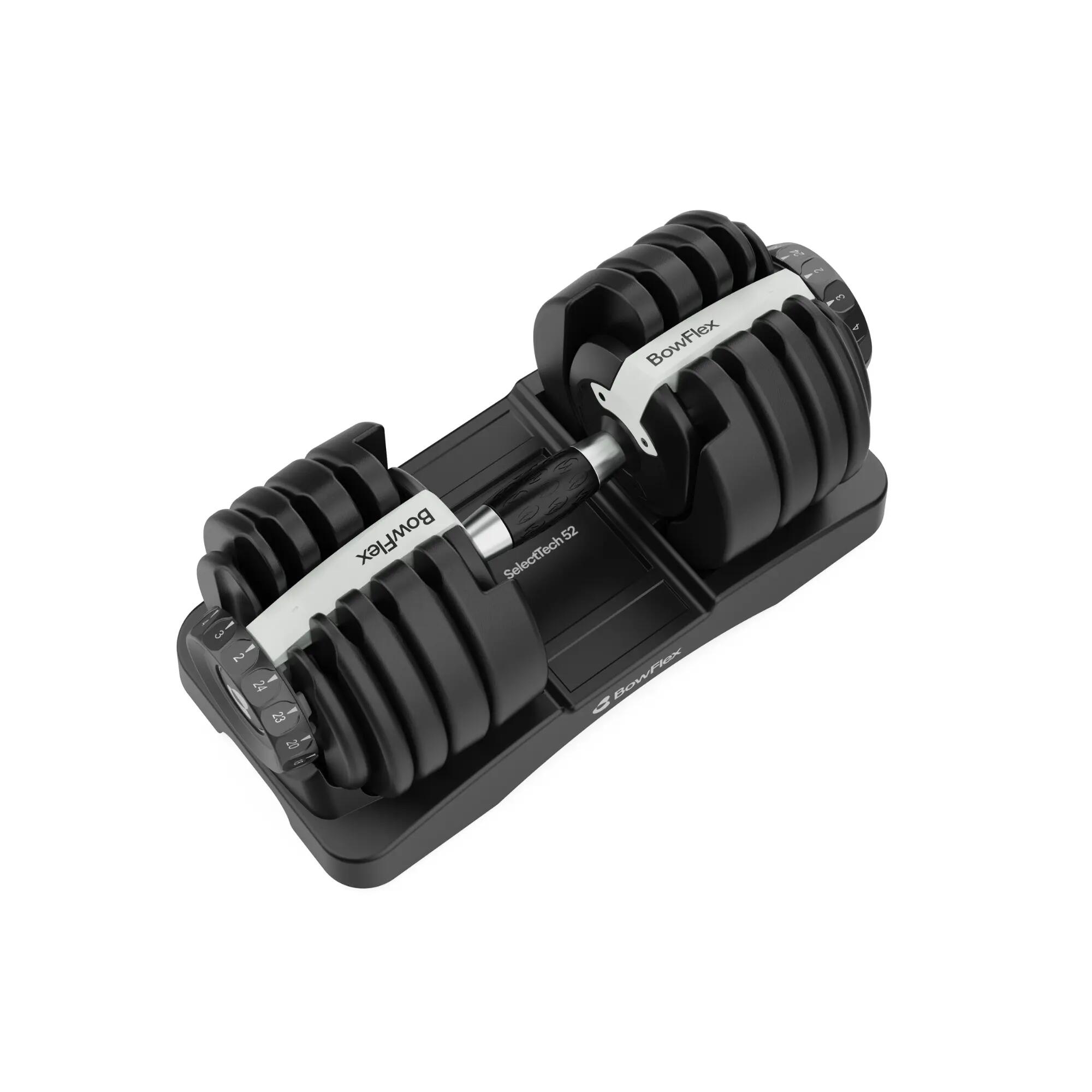 Haltère réglable SelectTech 52 - 2 à 24 kg, 15 niveaux de charge 4/7