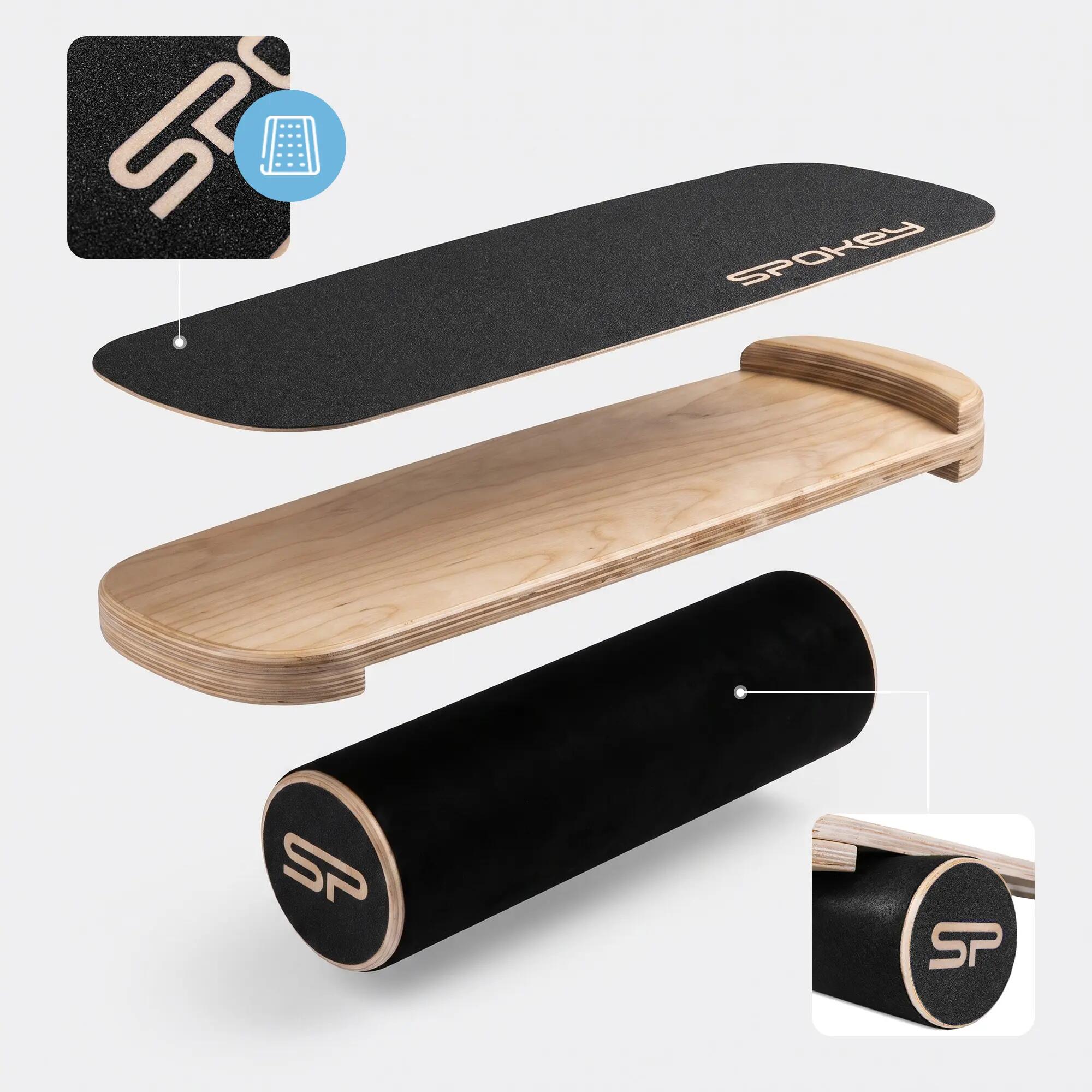 Deska do balansowania balance board z wałkiem trening równowagi Spokey SWAY 5/9