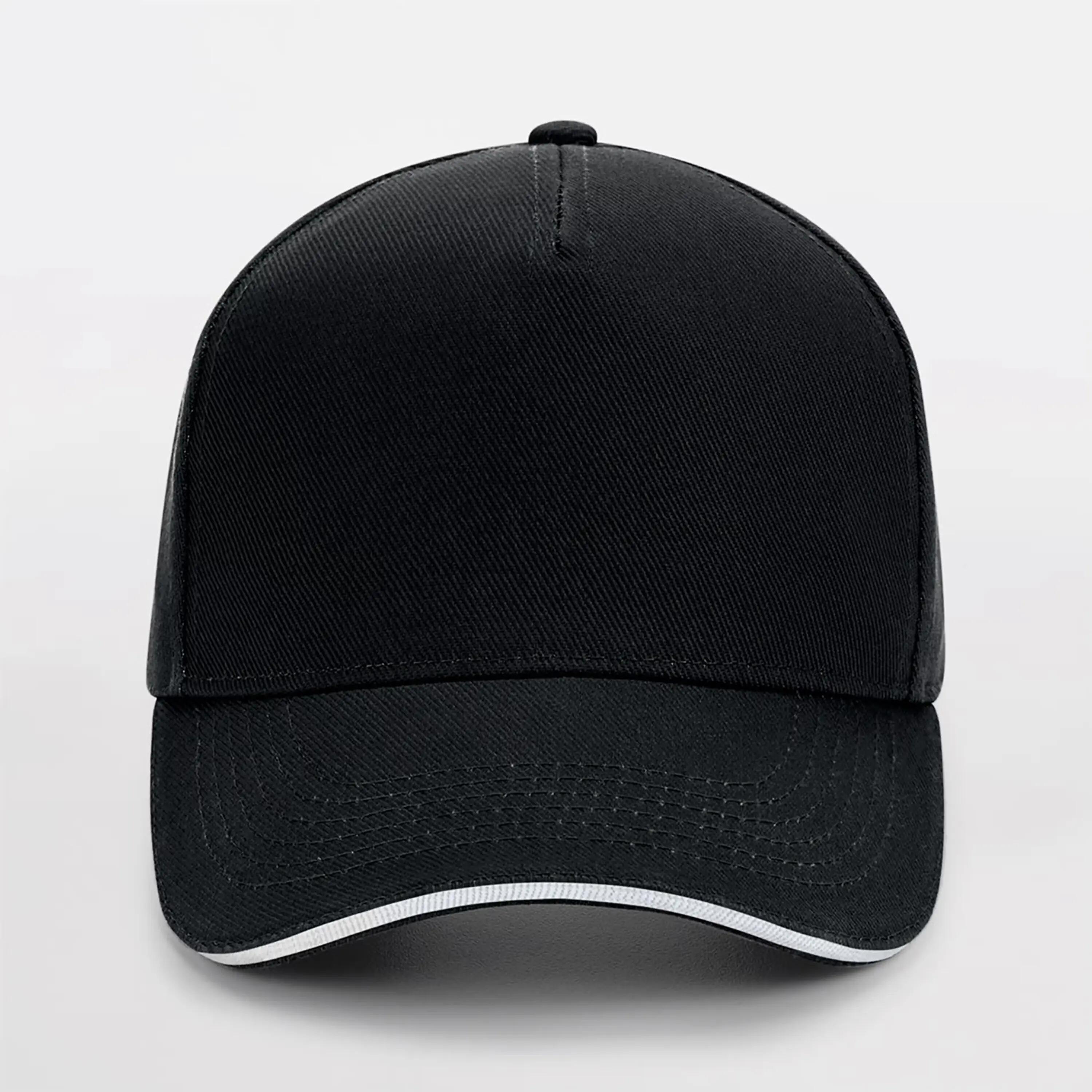 Casquette homme Ultimate à 5 panneaux - Black / White - One Size 2/2