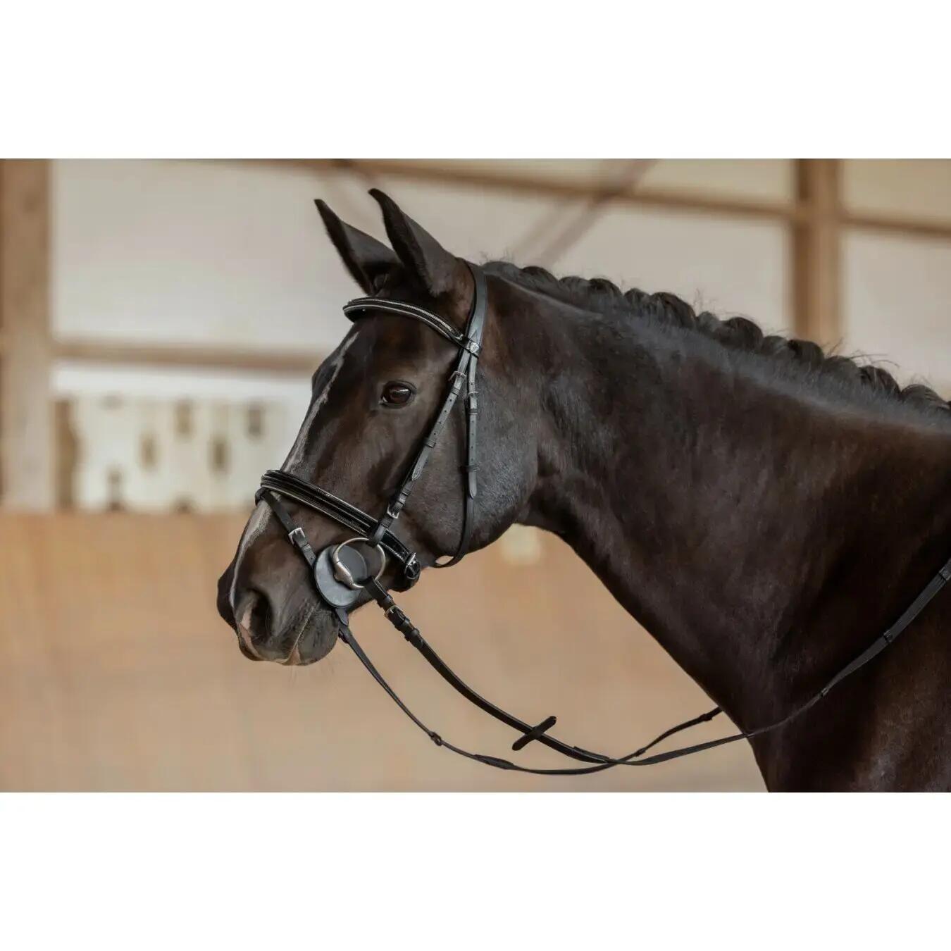Rondelles de mors pour cheval caoutchouc Covalliero (x2) 3/3