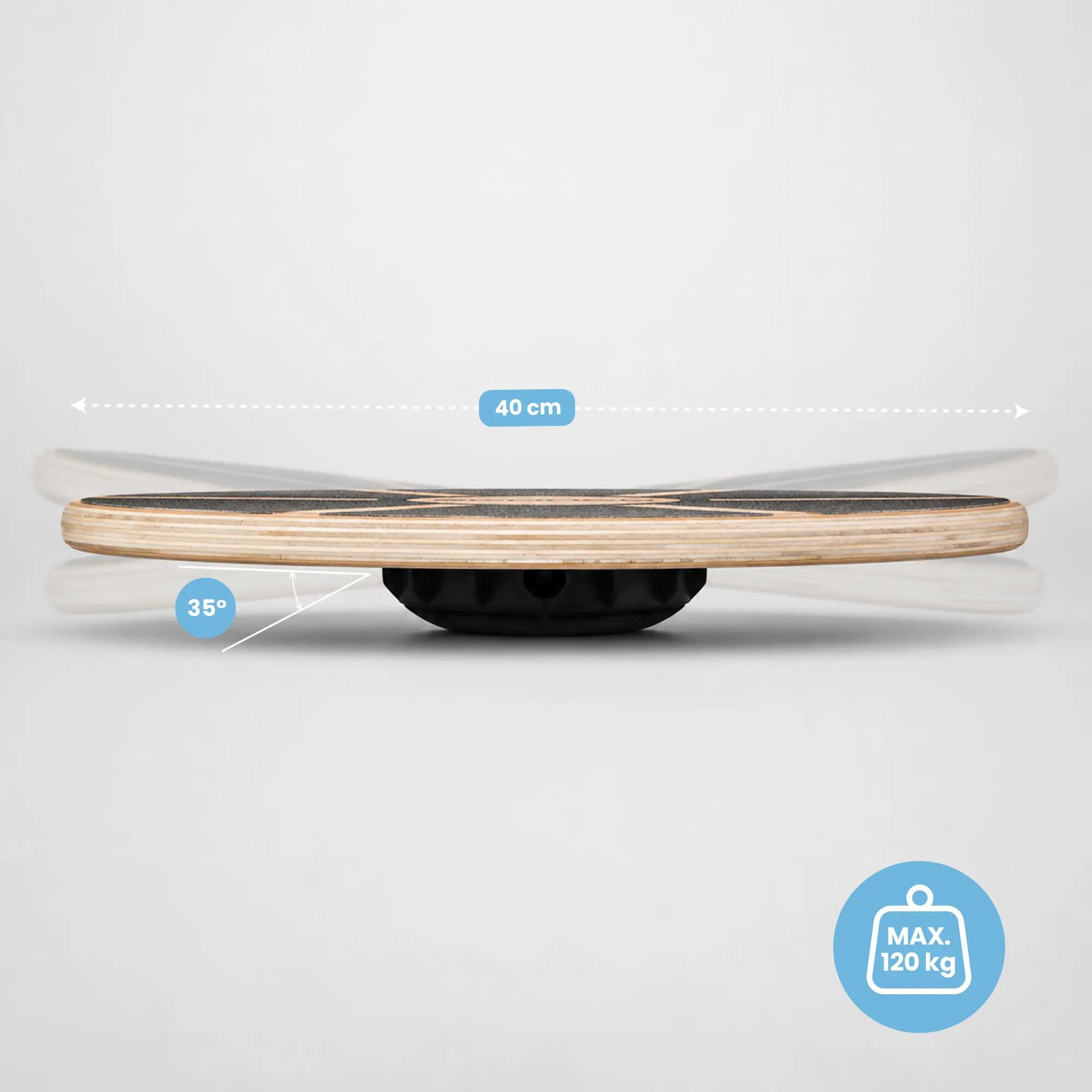 Houten balansbord 58 cm Spokey Balance Board 4/9