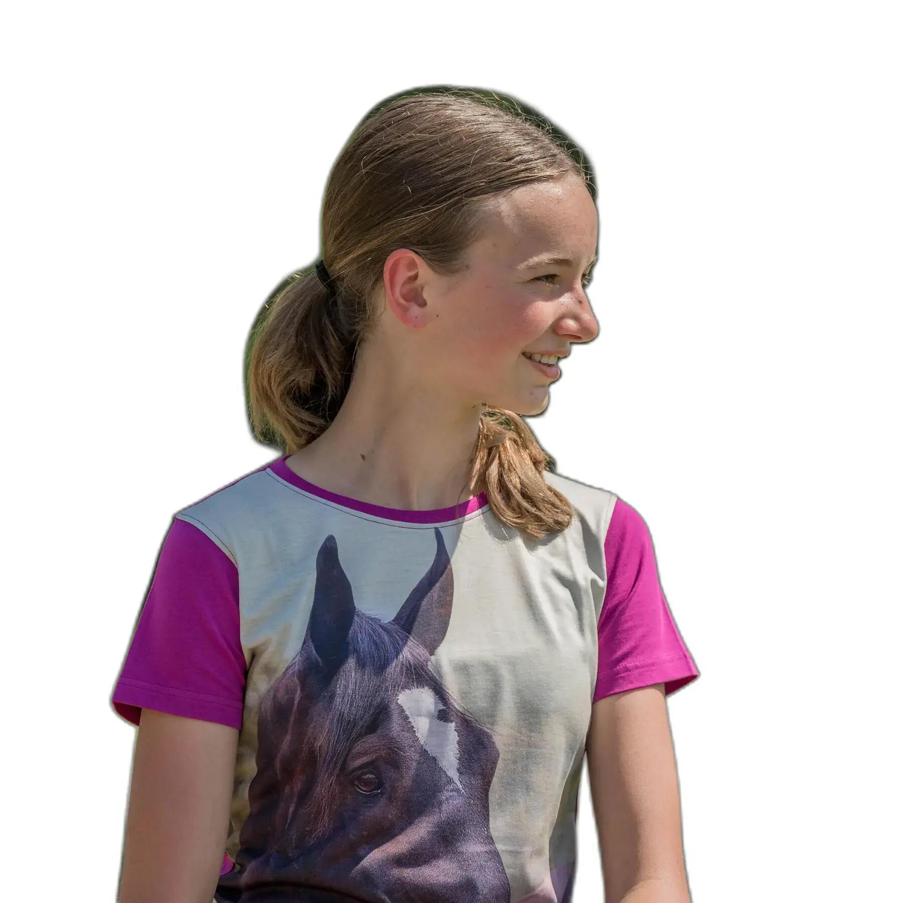 T-shirt da bambina Red Horse Horsy Ss22 2/2