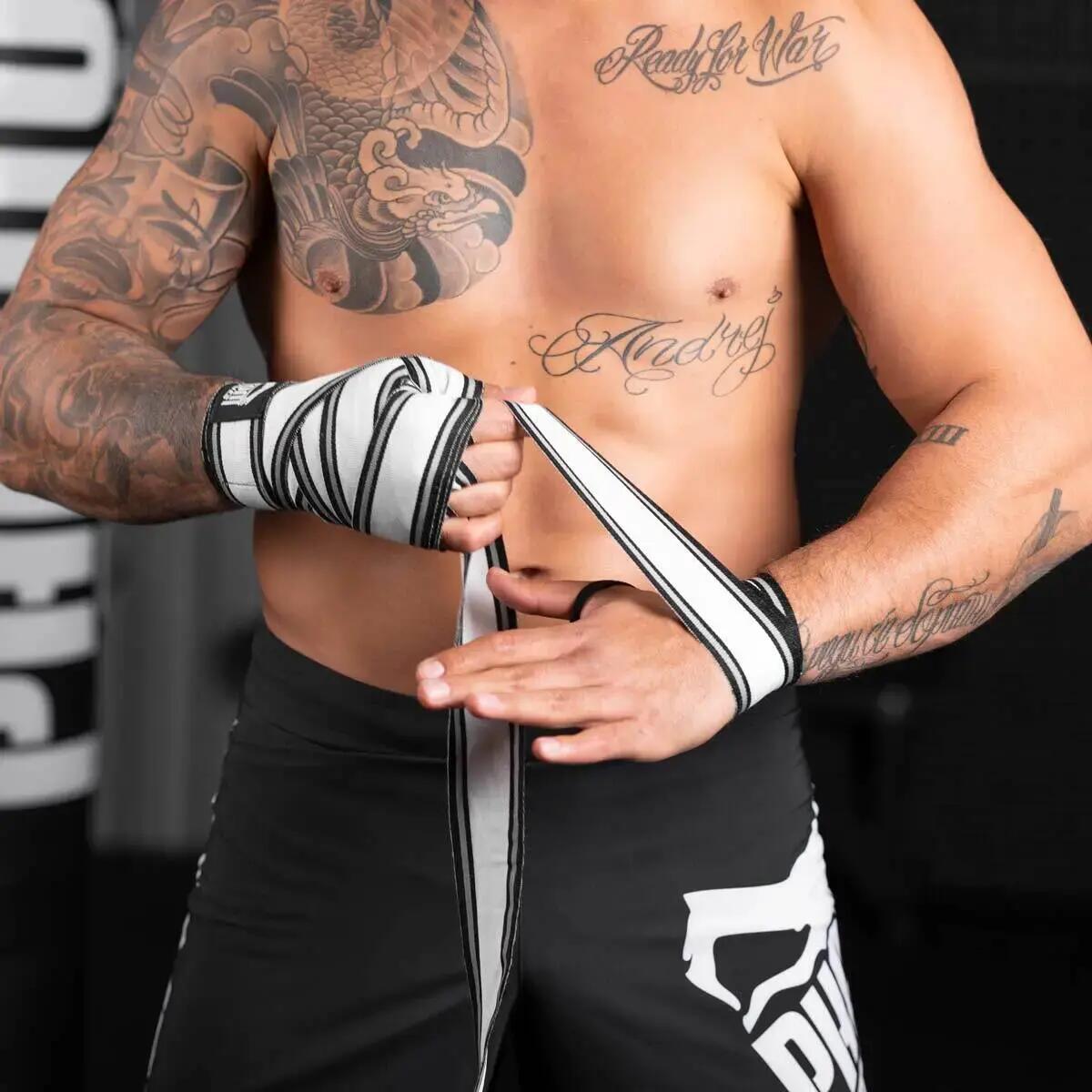 Boxing Hand Wraps Phantom MT-Pro – Black – 250 cm 5/5