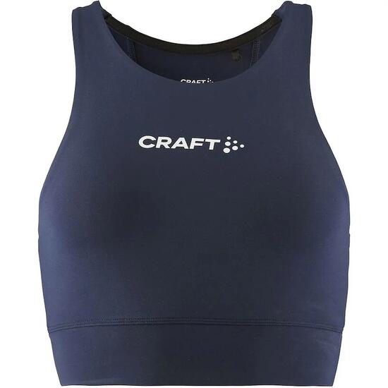Top crop - Fitness - Femmes - Ajusté, respirant - Rush 2.0 - Marine
