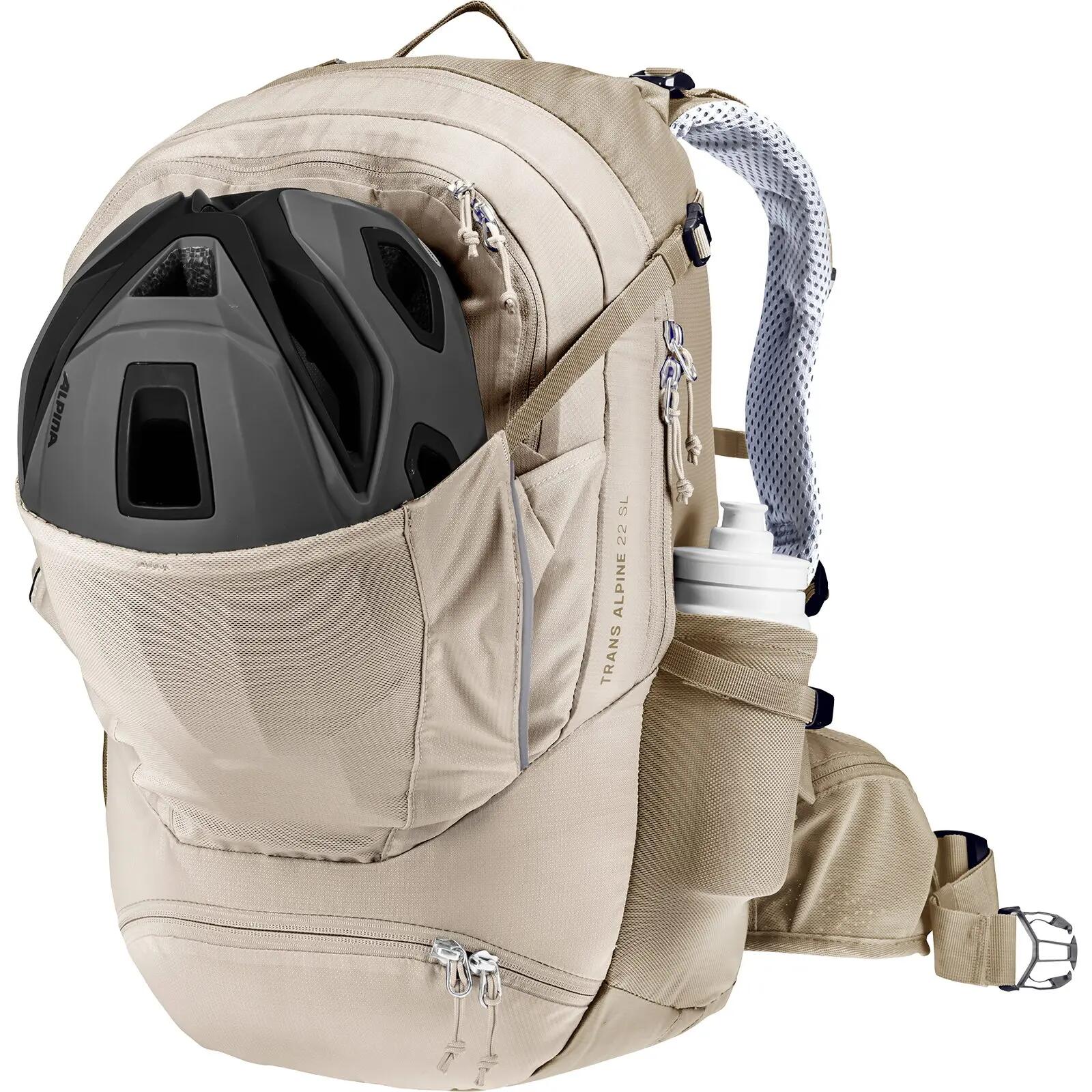 Damen - mountainbike - rucksack - trans alpine 22 sl - 22 l - alu-greystone 7/13