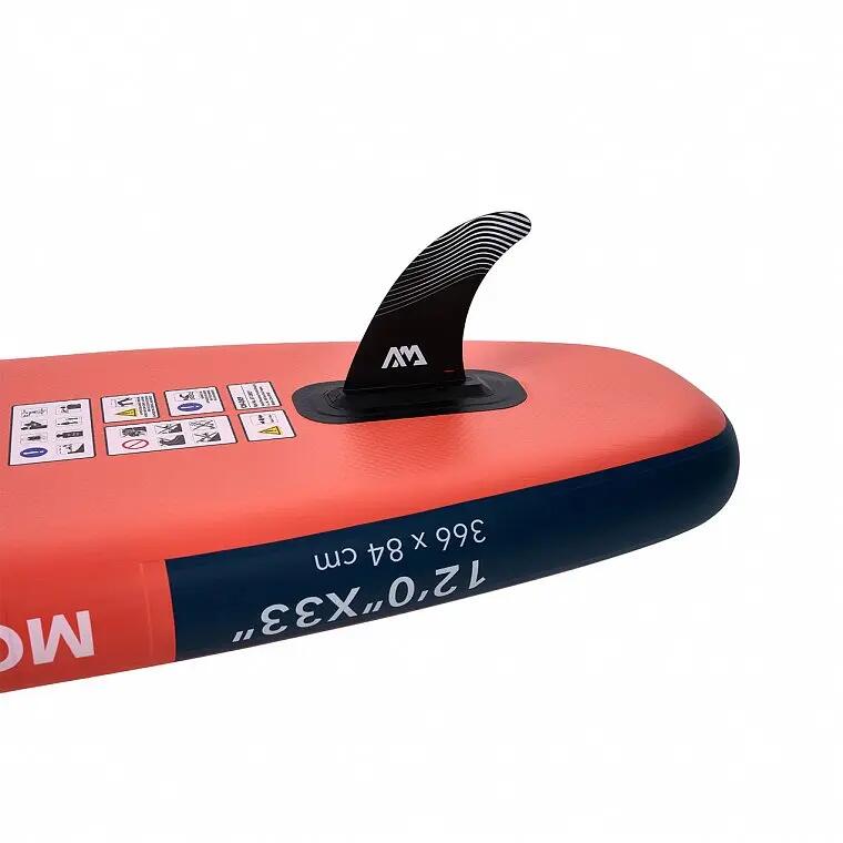 Deska SUP Monster 12'0 366 cm rodzinna 170 kg dla 1–3 osób z wiosłem 7/10