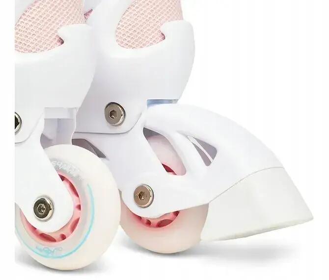 Patins à roulettes réglables Lilly avec roues LED lumineuses et bandes velcro 11/14