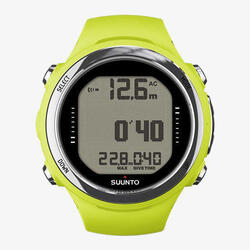 SUUNTO D4i LIME SILICONE DIVE COMPUTER WITHOUT USB