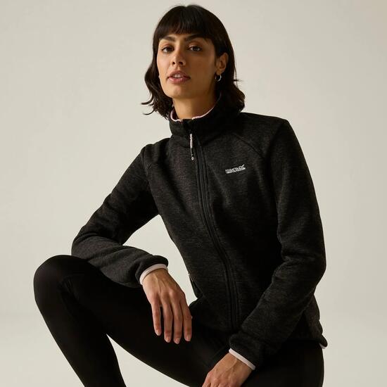 Felpa leggera e attiva con zip completa da donna Newhill