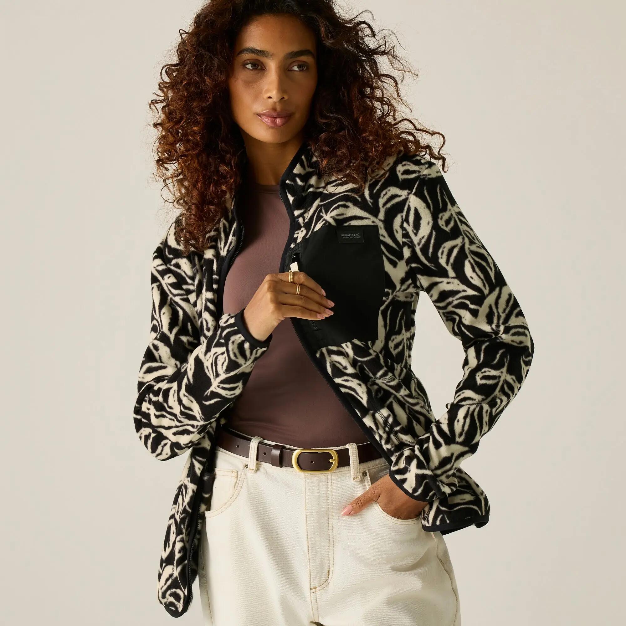Felpa da donna Frankie con zip intera 7/12
