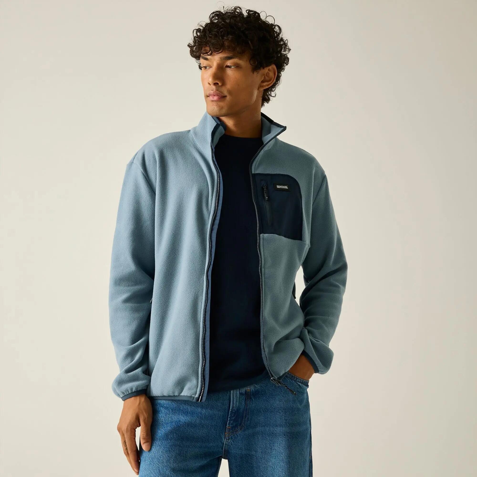 Frankie fleece fleece voor heren met volledige ritssluiting 6/10