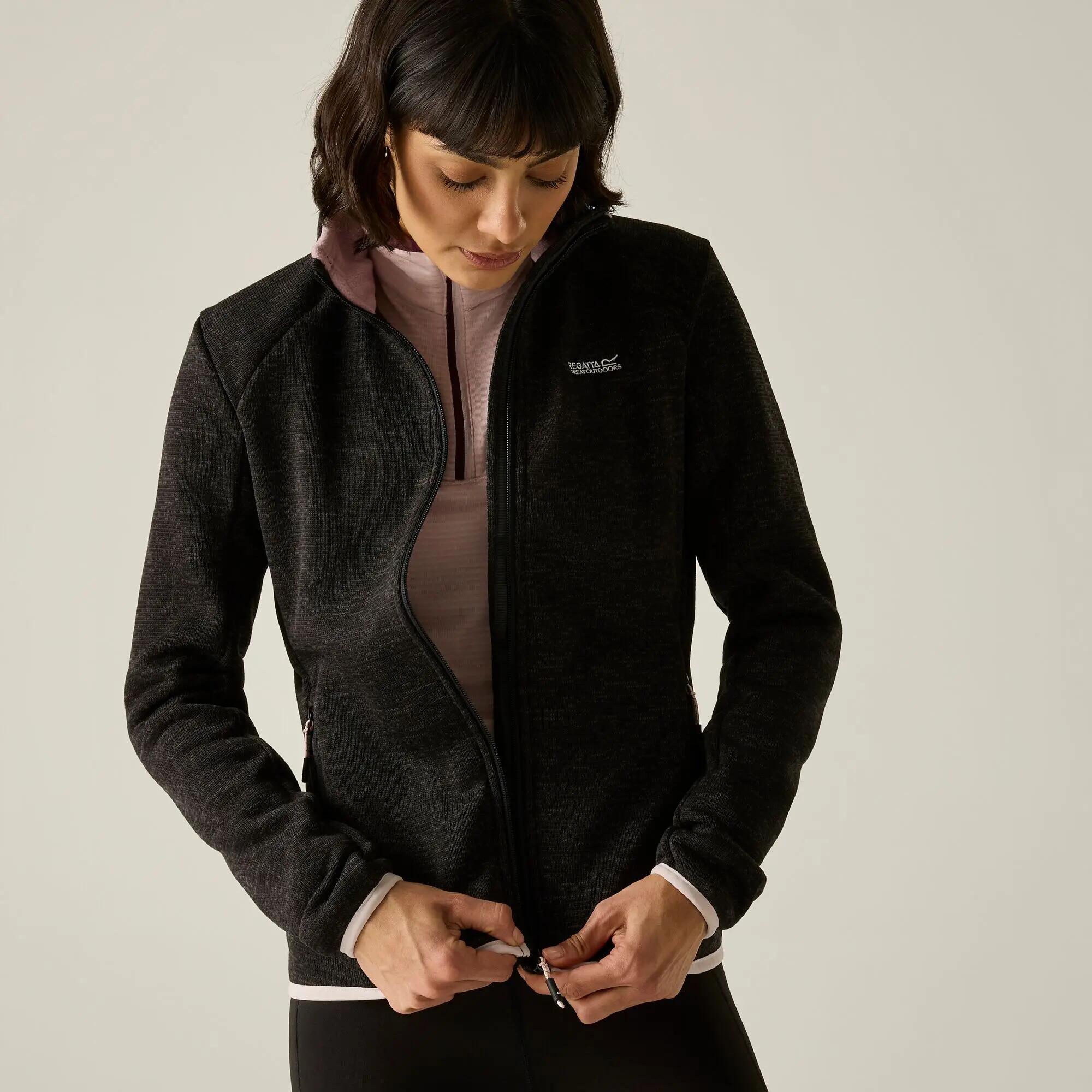 Felpa leggera e attiva con zip completa da donna Newhill 5/9