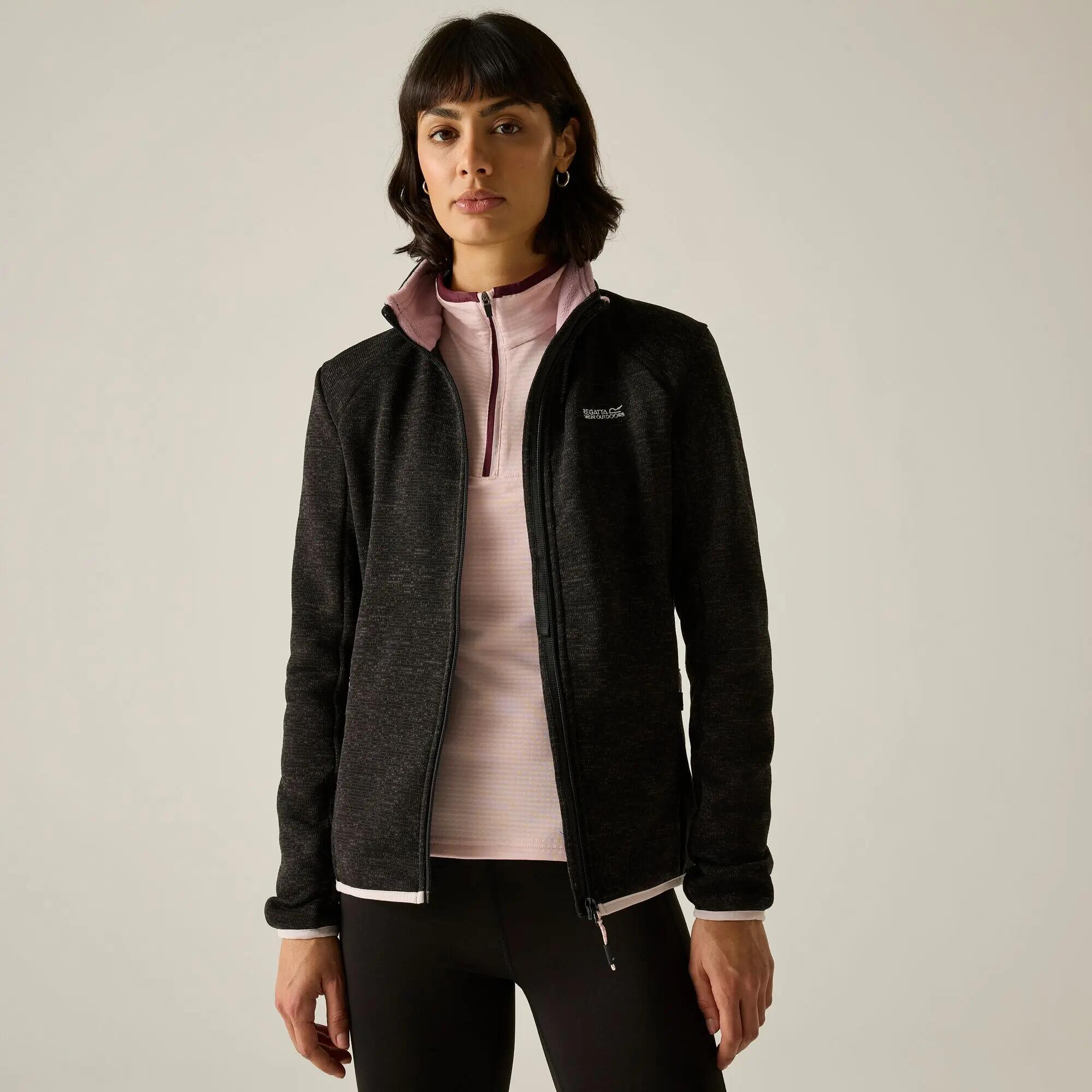 Felpa leggera e attiva con zip completa da donna Newhill 4/9