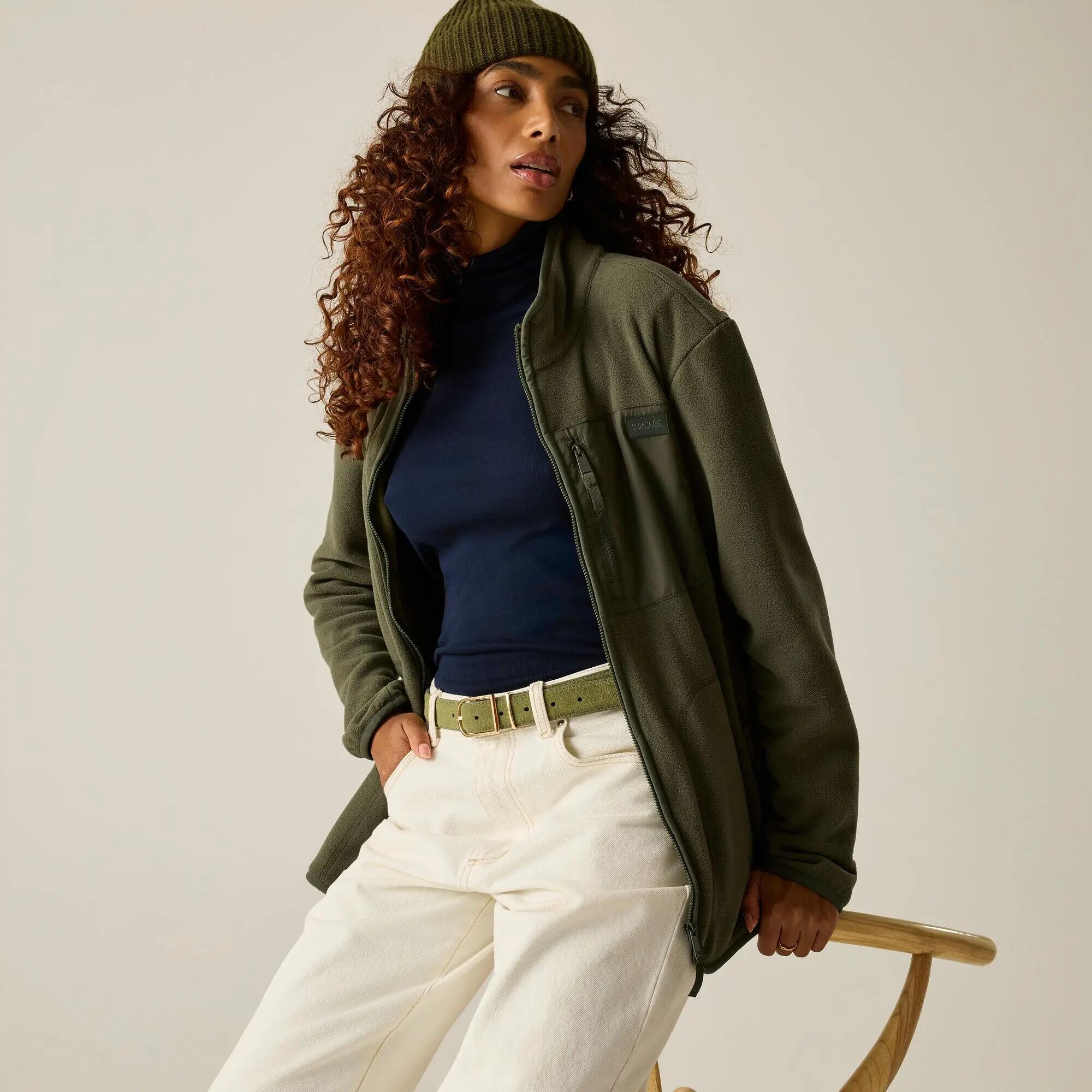 Felpa da donna Frankie con zip intera 5/12