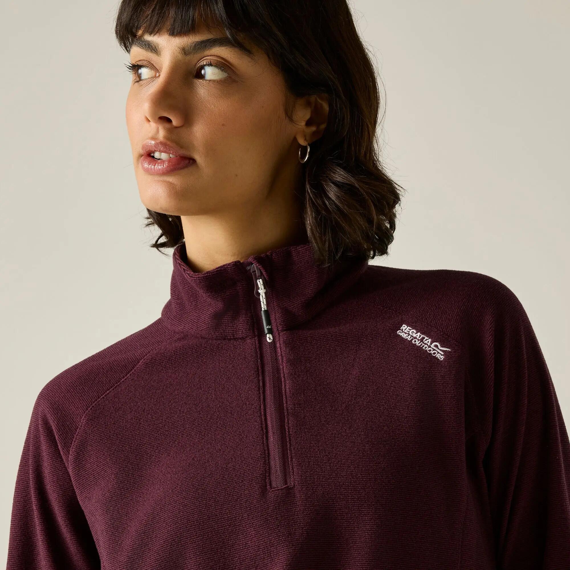 Montes Womens Lightweight Half-Zip Hiking Fleece 5/9