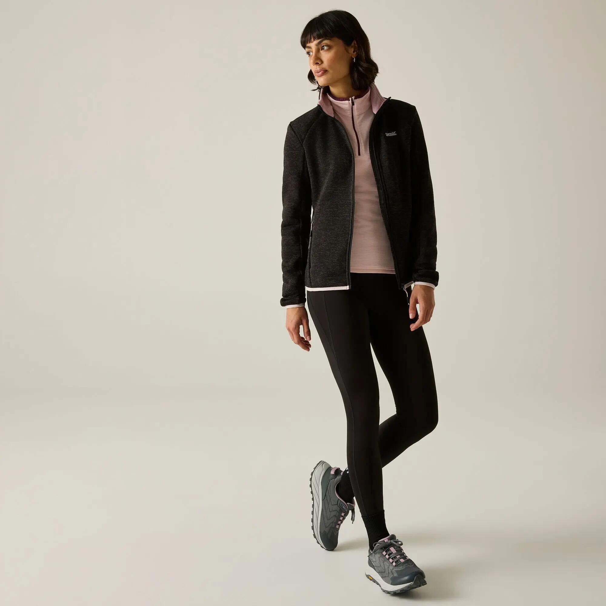 Felpa leggera e attiva con zip completa da donna Newhill 3/9