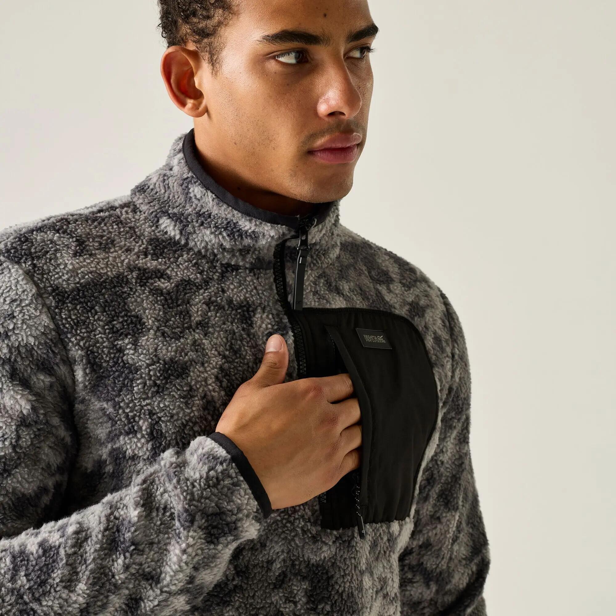 Polaire à demi-zip Frankie Borg pour homme 5/10