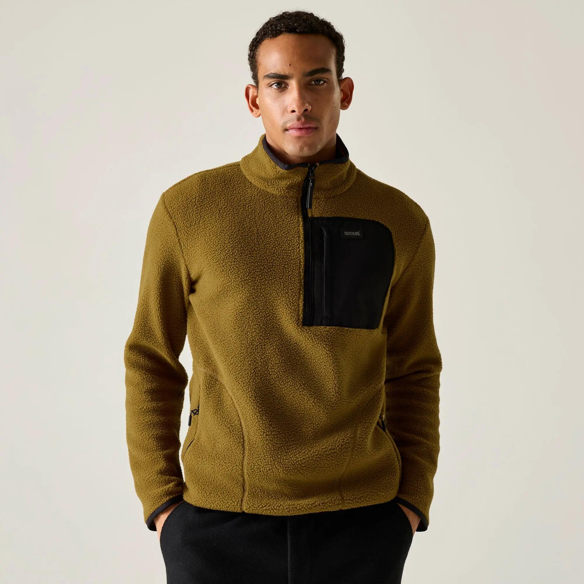Męska bluza polarowa Frankie Borg Half Zip 2/10
