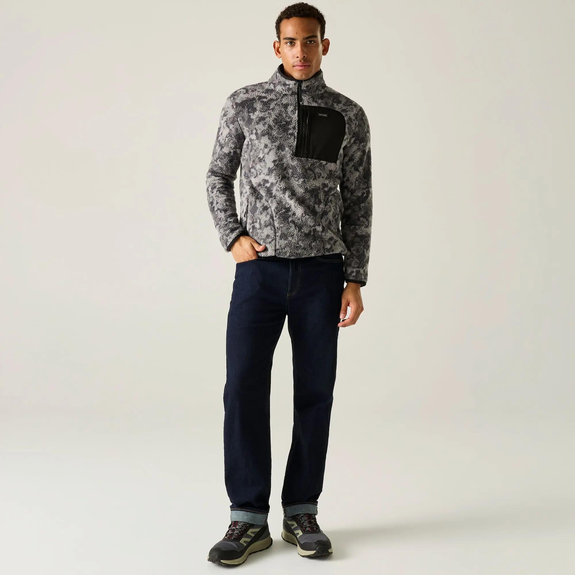 Polaire à demi-zip Frankie Borg pour homme 2/10