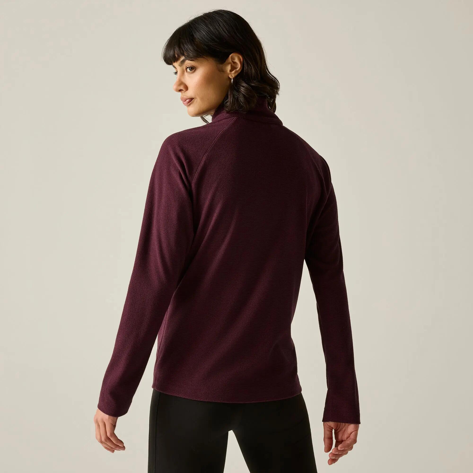 Montes Womens Lightweight Half-Zip Hiking Fleece 2/9