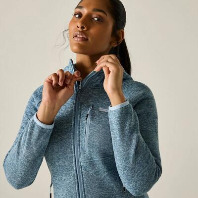 Newhill lichtgewicht fleece vest met capuchon voor dames