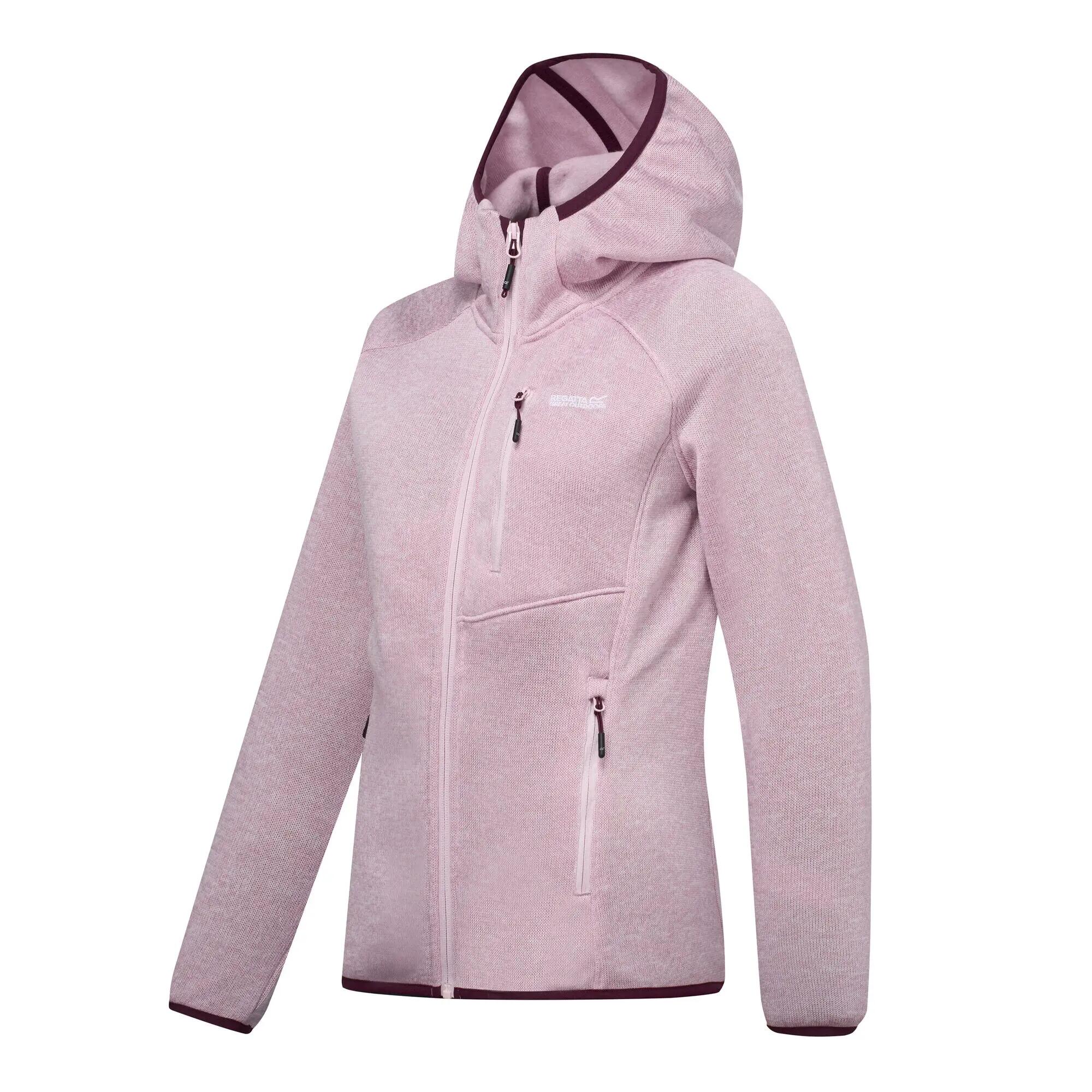Newhill lichtgewicht fleece vest met capuchon voor dames 8/10