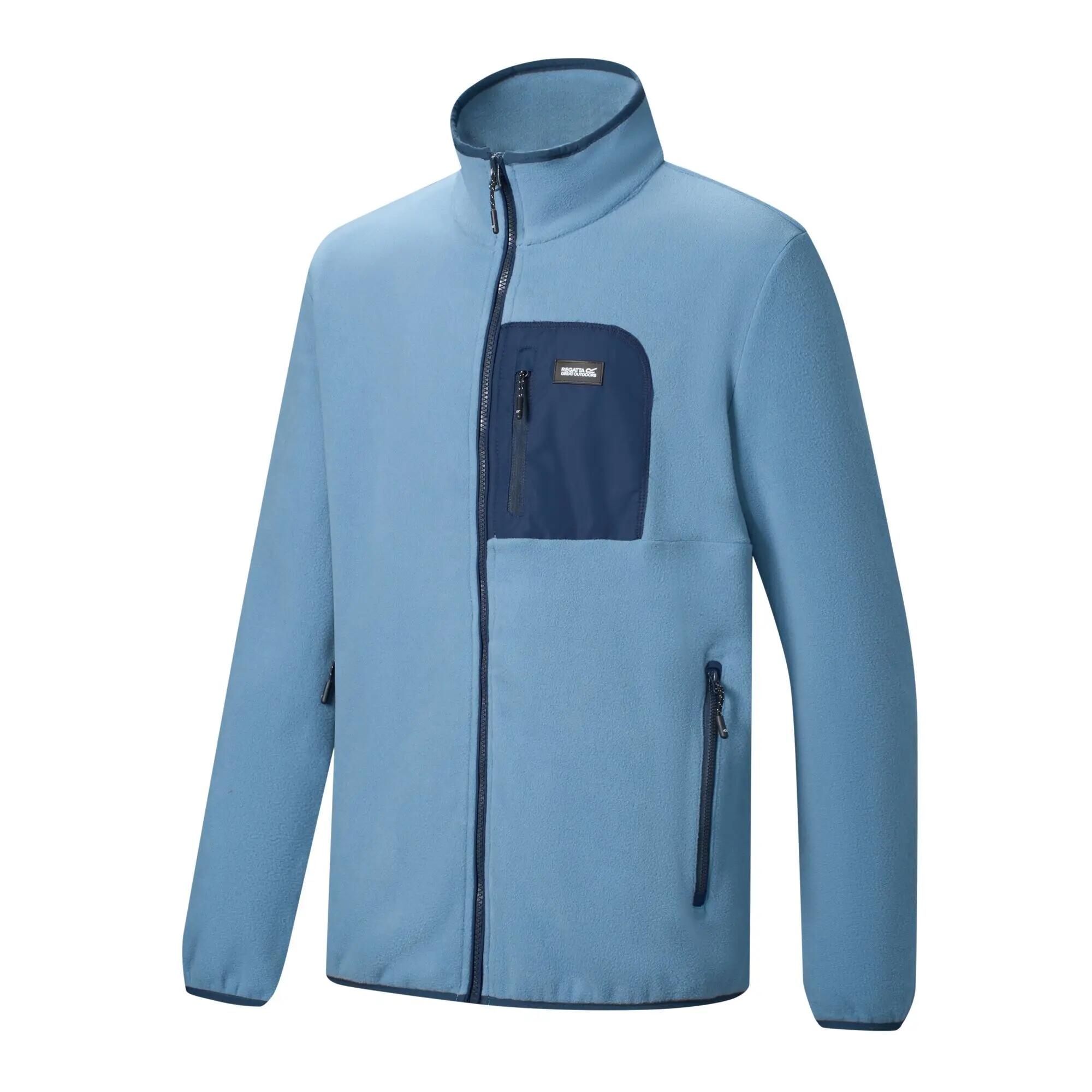 Frankie fleece fleece voor heren met volledige ritssluiting 8/10
