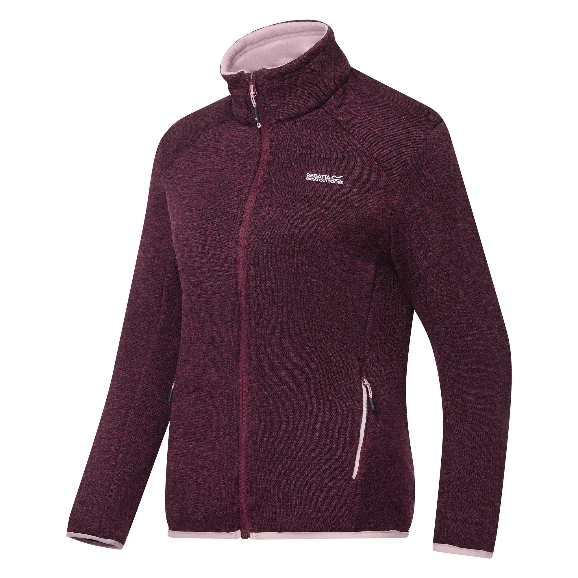 Felpa leggera e attiva con zip completa da donna Newhill 7/9