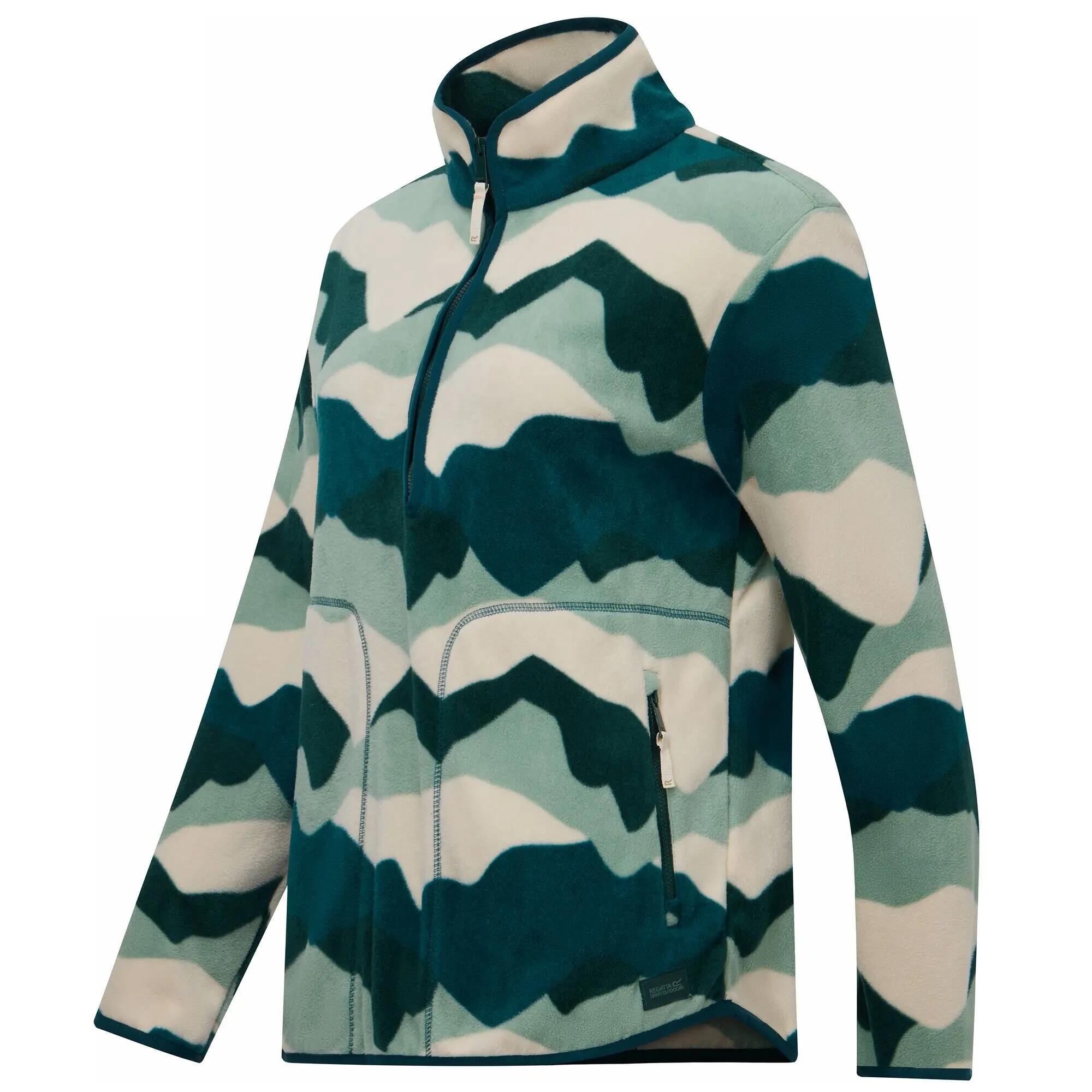 Sudadera polar con media cremallera Frankie para mujer 9/11
