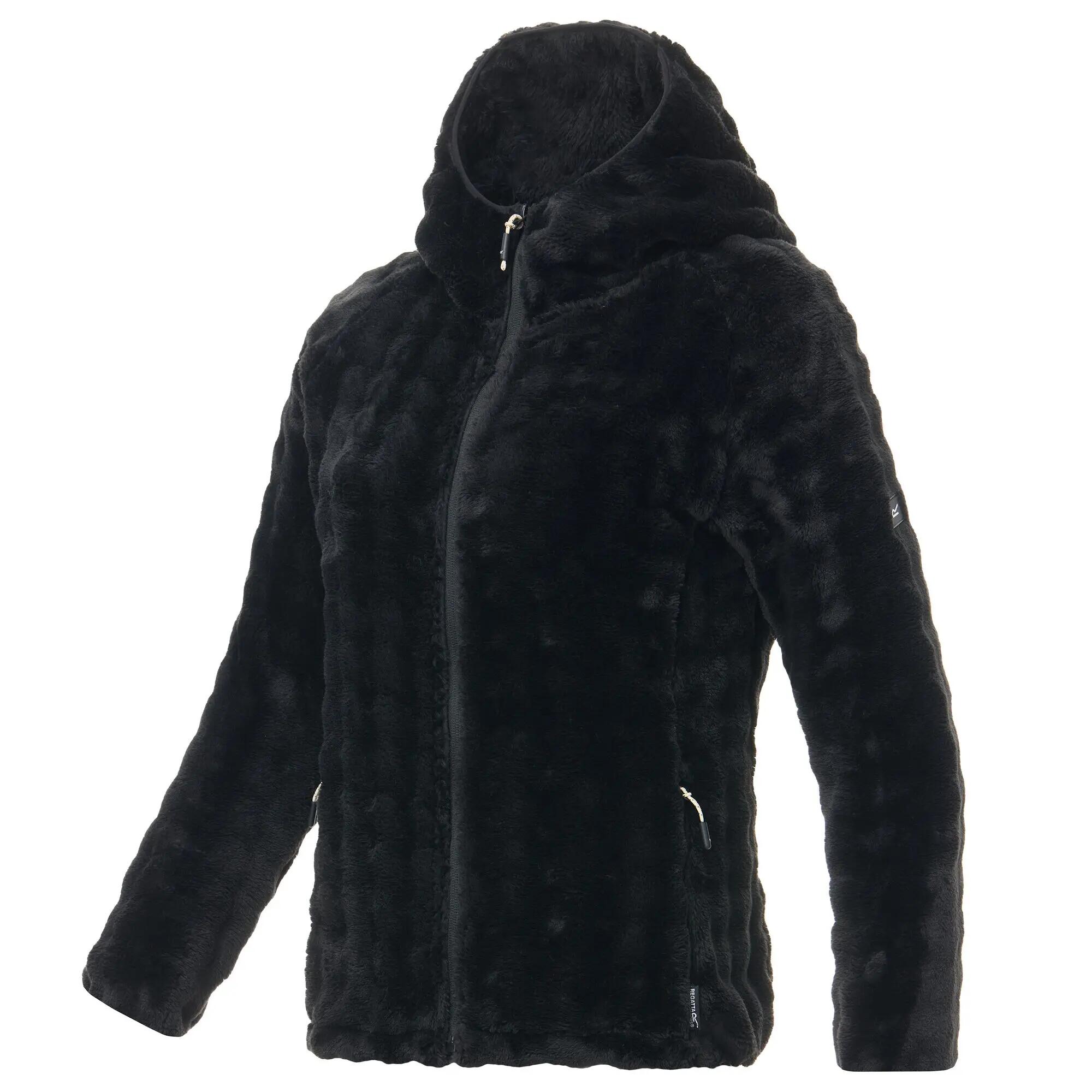 Felpa con cappuccio e zip intera da donna Endra 8/10