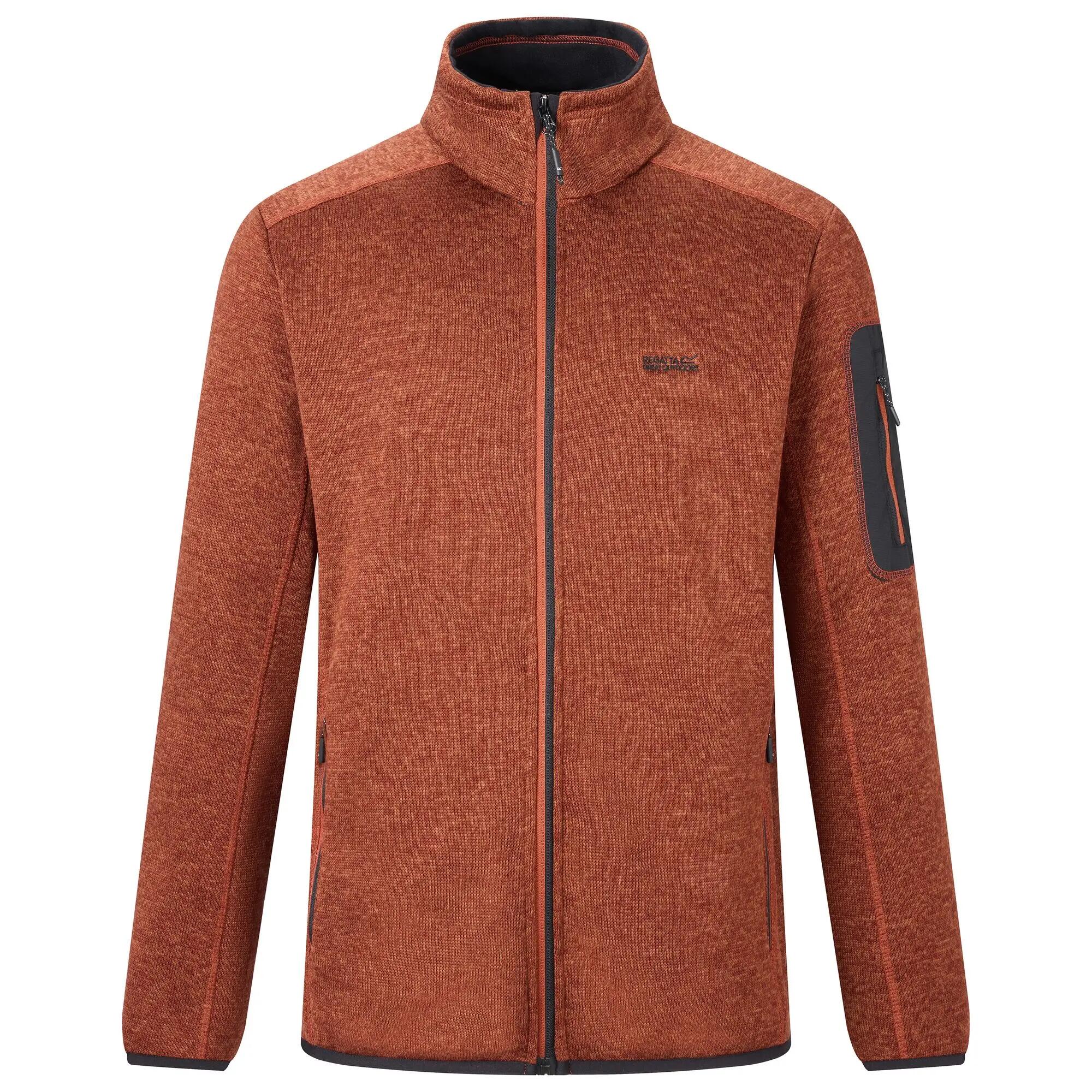 Felpa isolante da uomo Newhill in stretch con zip completa 7/10