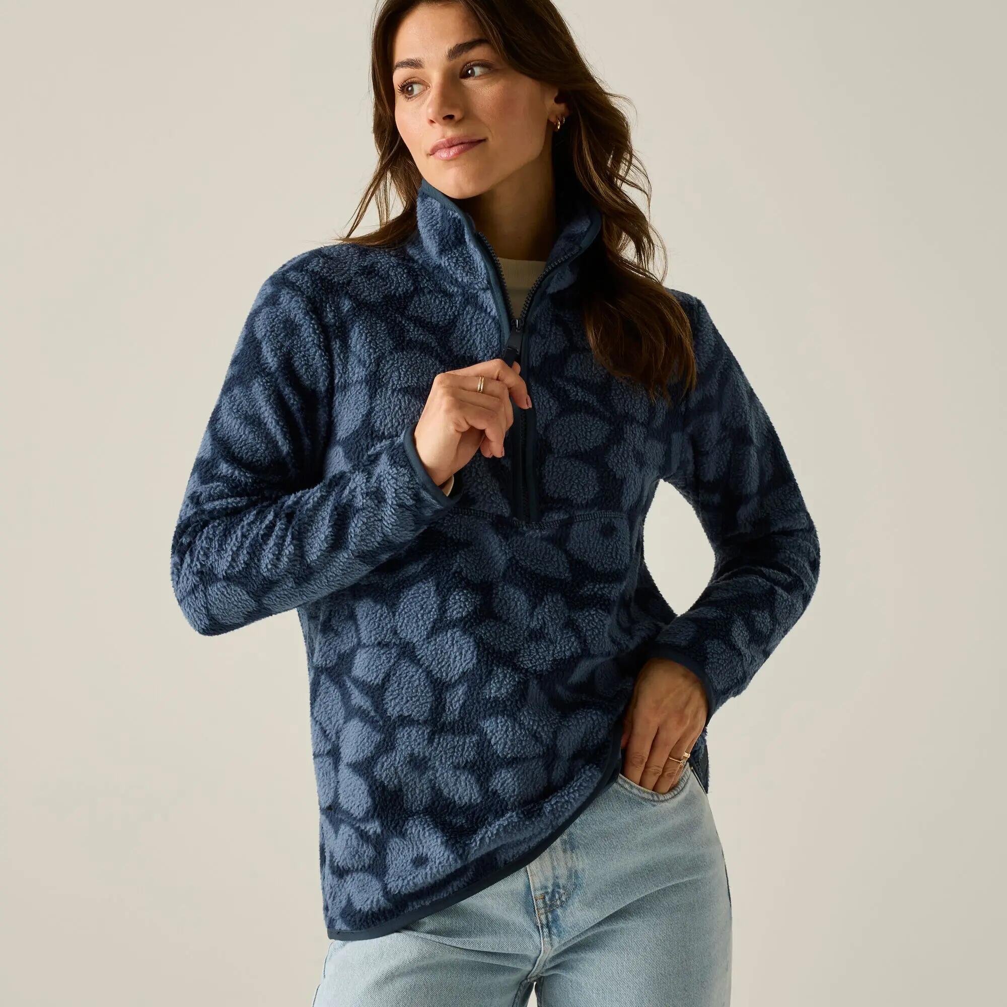 Damska bluza polarowa Frankie Borg Half Zip