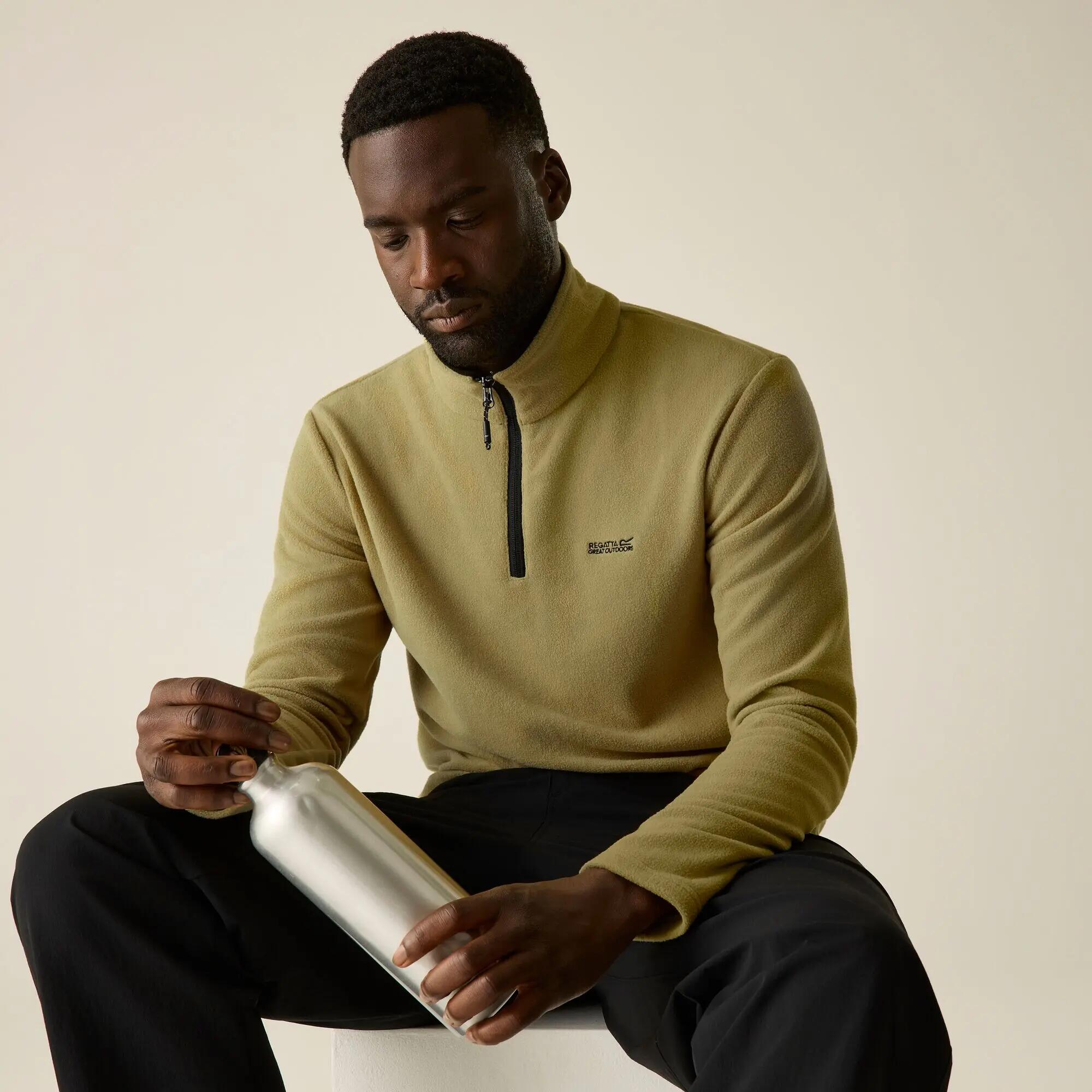 Thompson Homme Lightweight Half Zip Hiking Fleece 5/9
