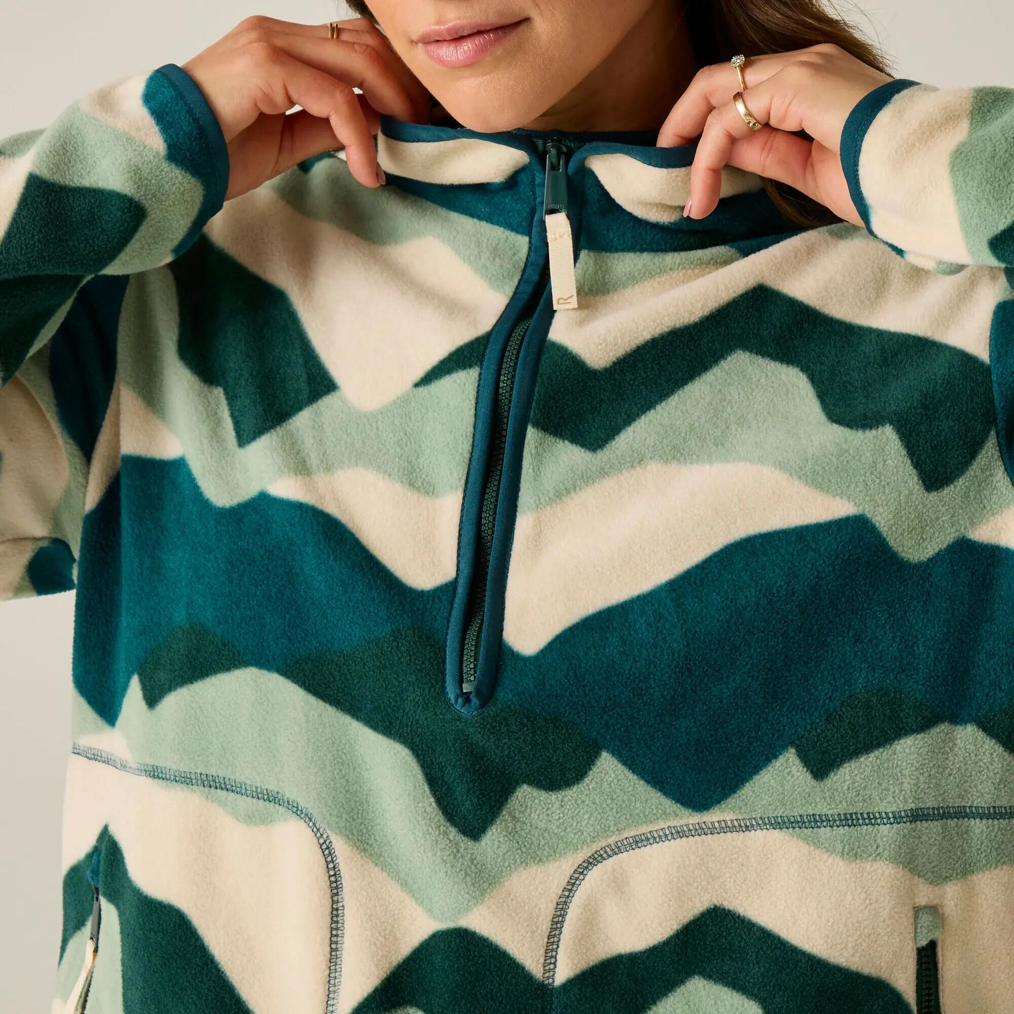 Sudadera polar con media cremallera Frankie para mujer 7/11