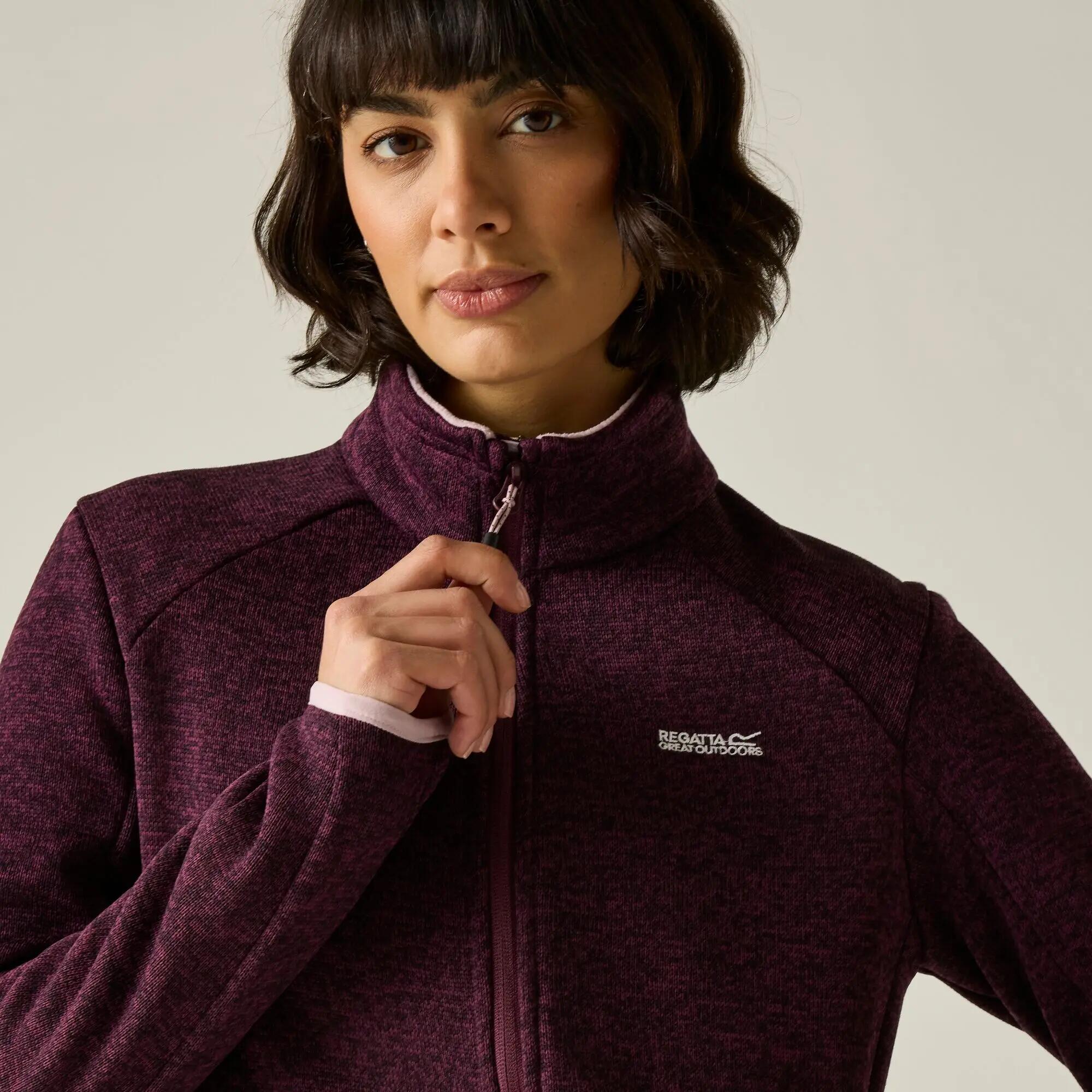 Felpa leggera e attiva con zip completa da donna Newhill 5/9
