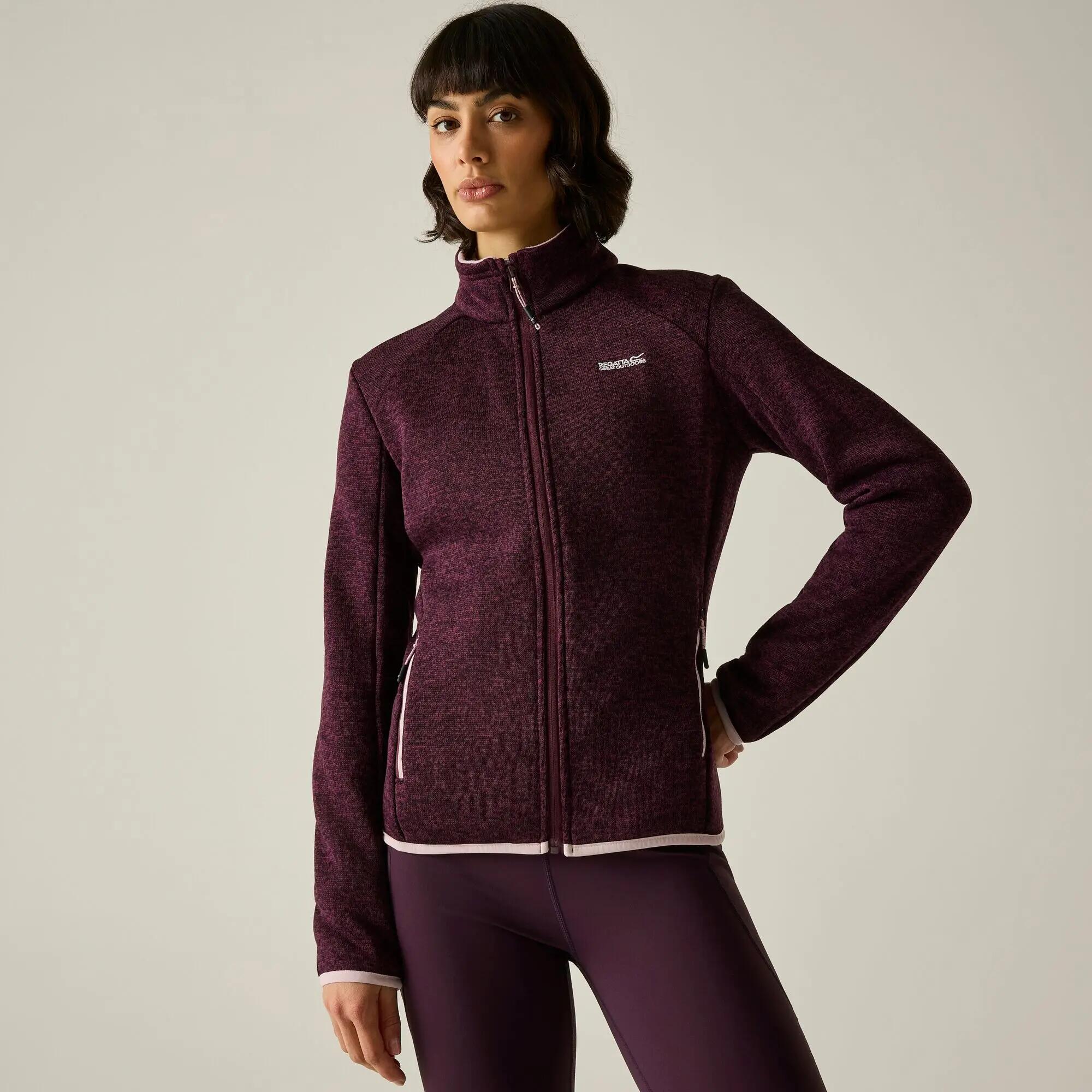 Felpa leggera e attiva con zip completa da donna Newhill 4/9