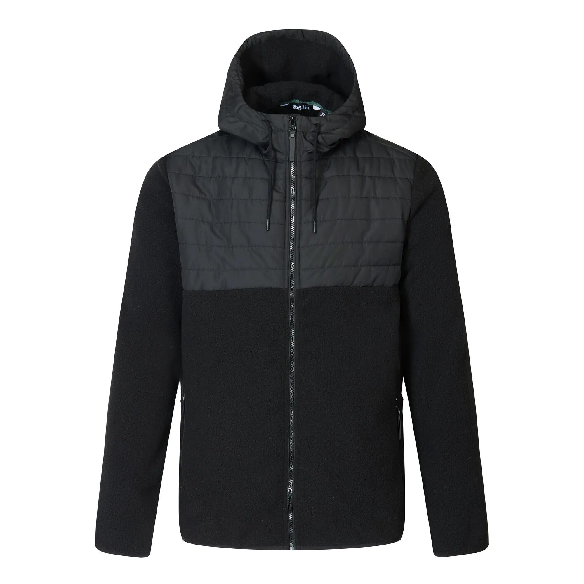 Męska bluza polarowa Frankie Borg Hybrid z zamkiem błyskawicznym 8/11