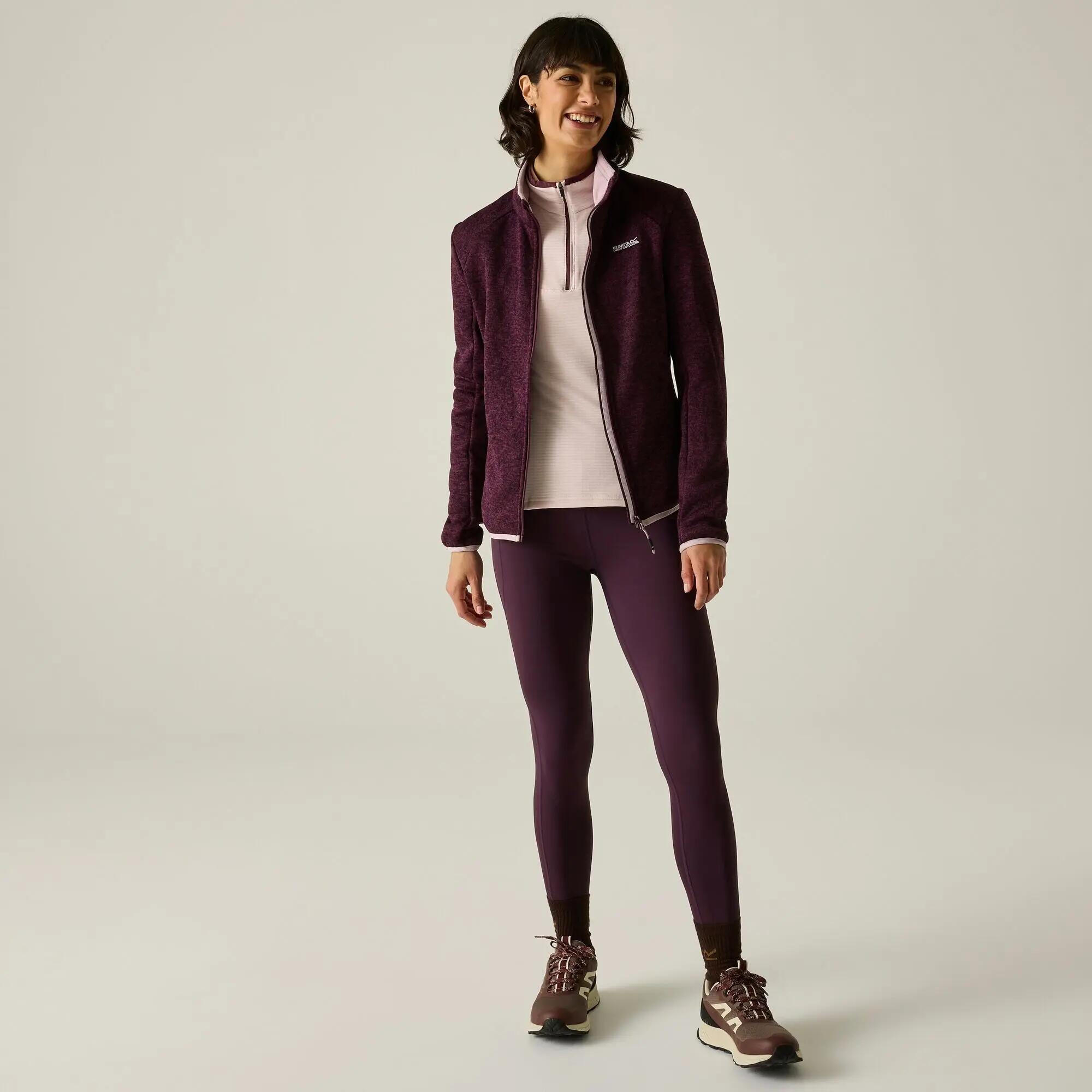 Felpa leggera e attiva con zip completa da donna Newhill 3/9