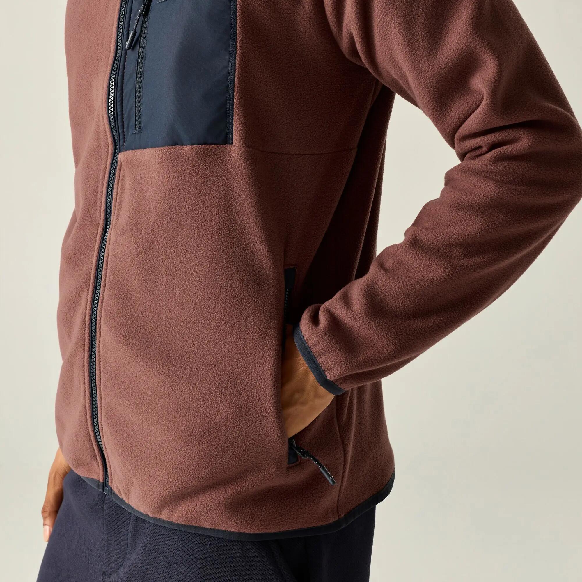 Frankie fleece fleece voor heren met volledige ritssluiting 6/11