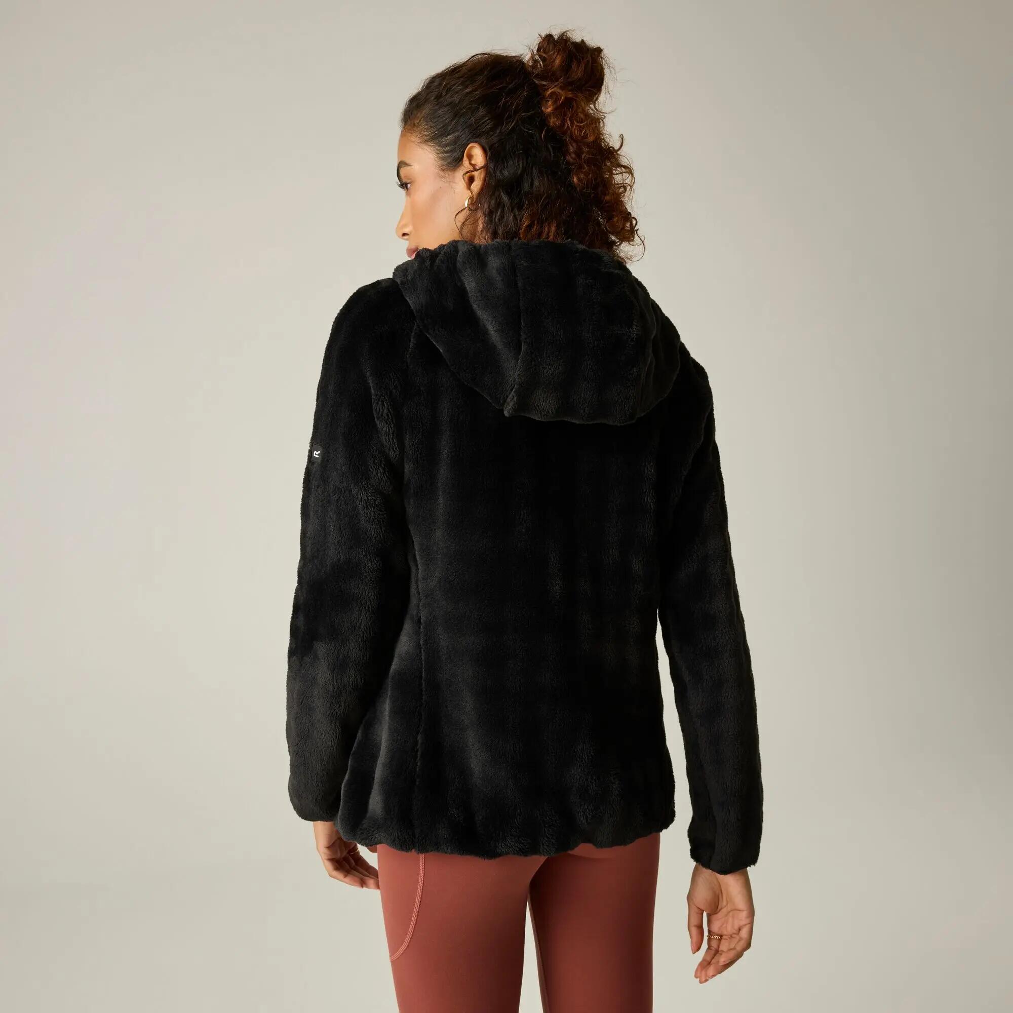 Felpa con cappuccio e zip intera da donna Endra 3/10