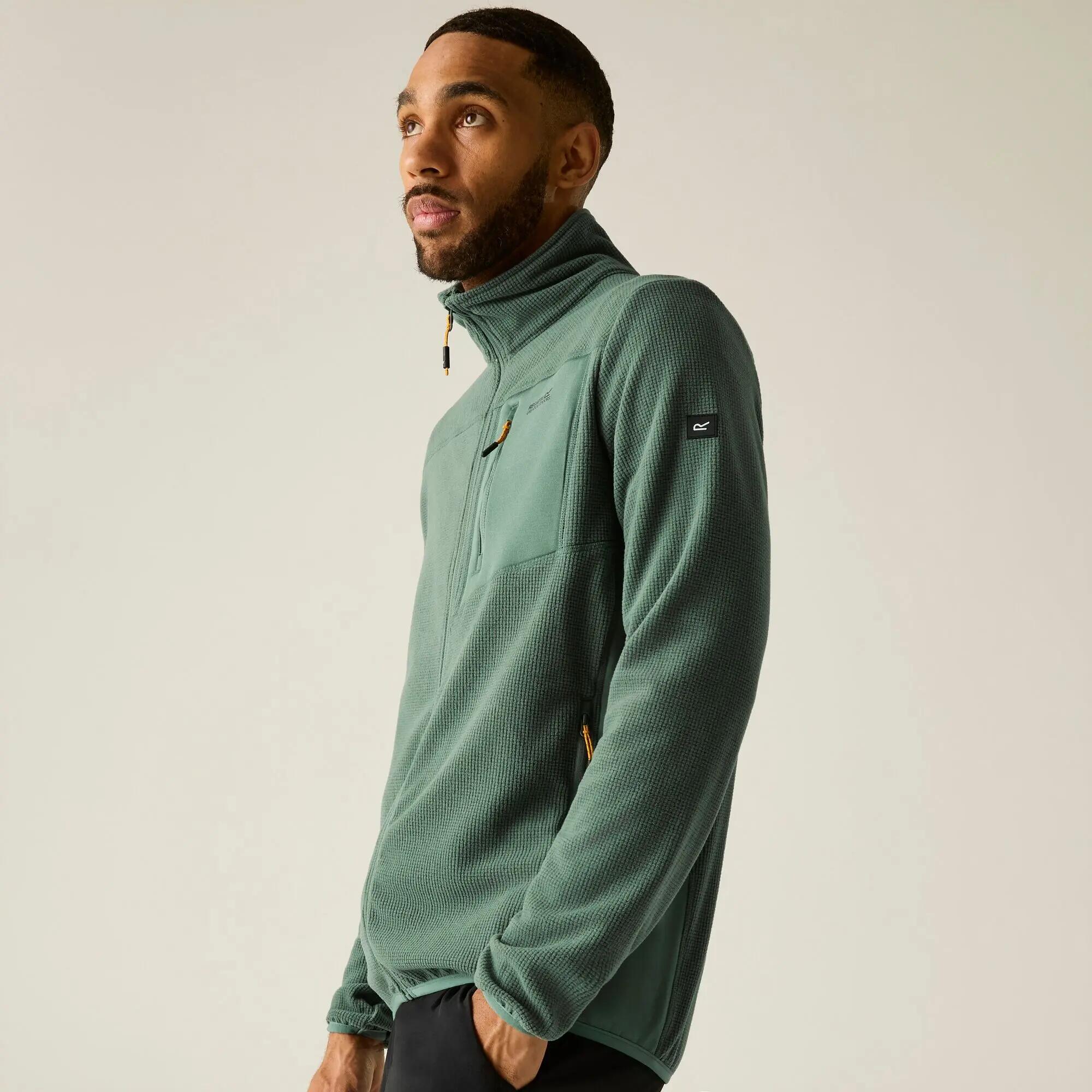 Heren Eagle fleece met volledige ritssluiting 4/10