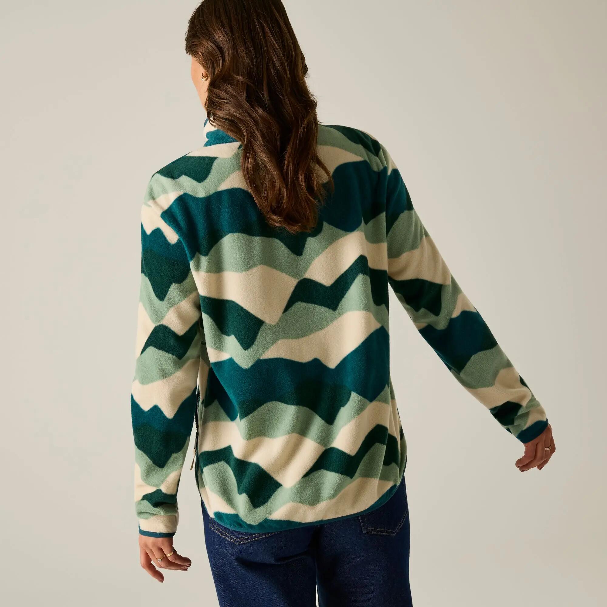 Sudadera polar con media cremallera Frankie para mujer 2/11
