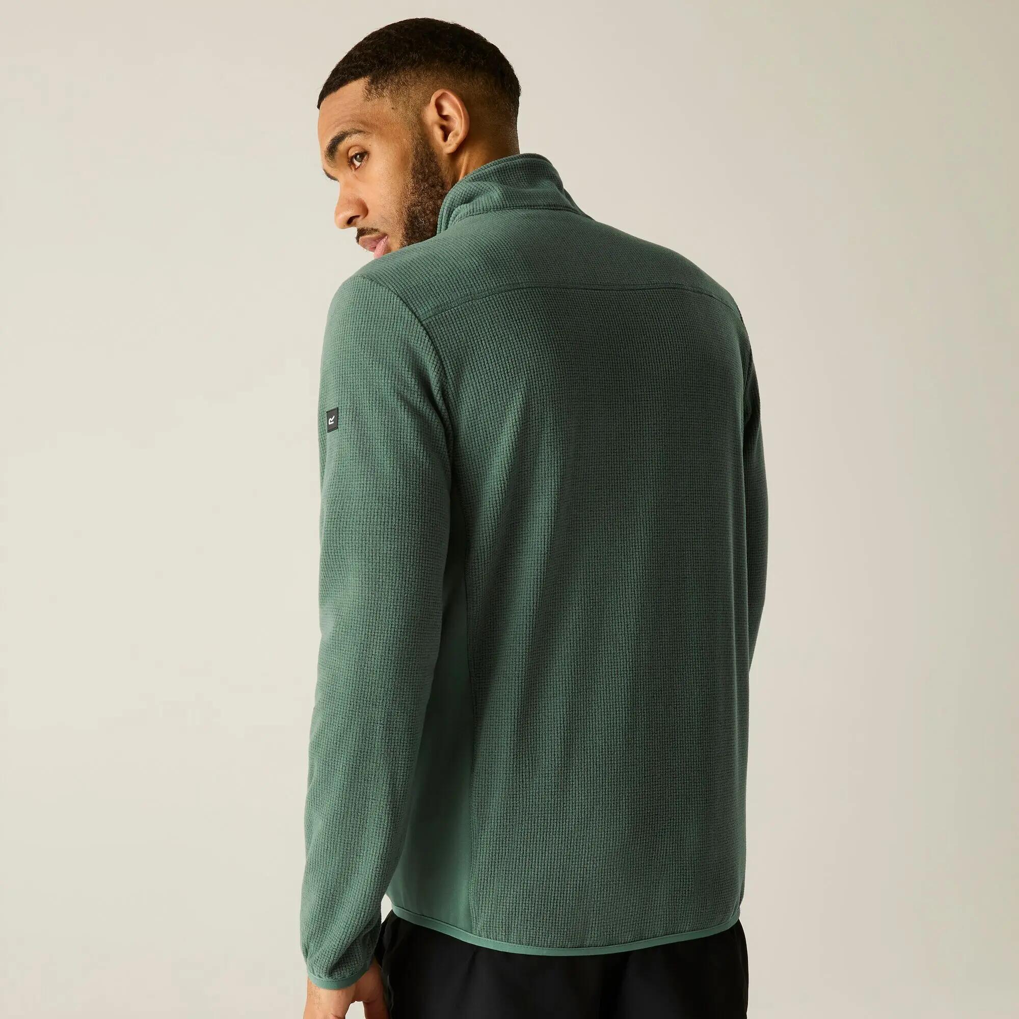 Heren Eagle fleece met volledige ritssluiting 3/10