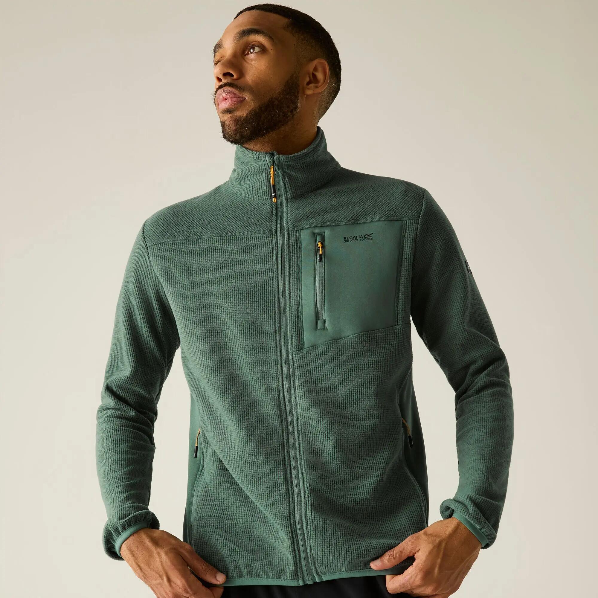 Heren Eagle fleece met volledige ritssluiting 2/10