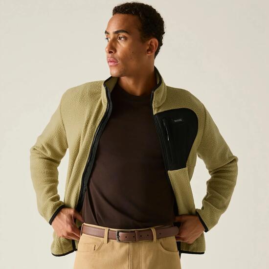 Polaire zippée intégrale Frankie Borg pour homme