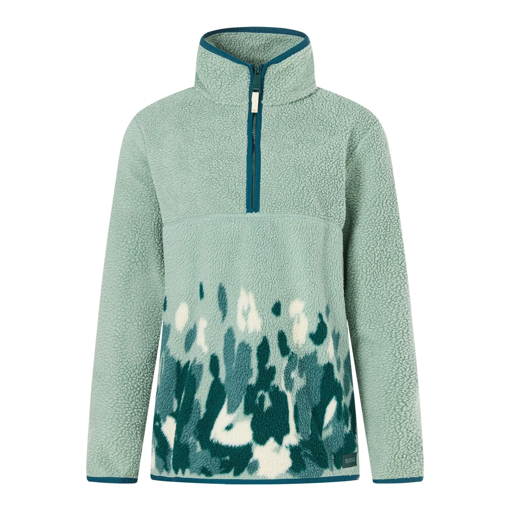 Felpa da donna Frankie Borg con mezza zip 9/12